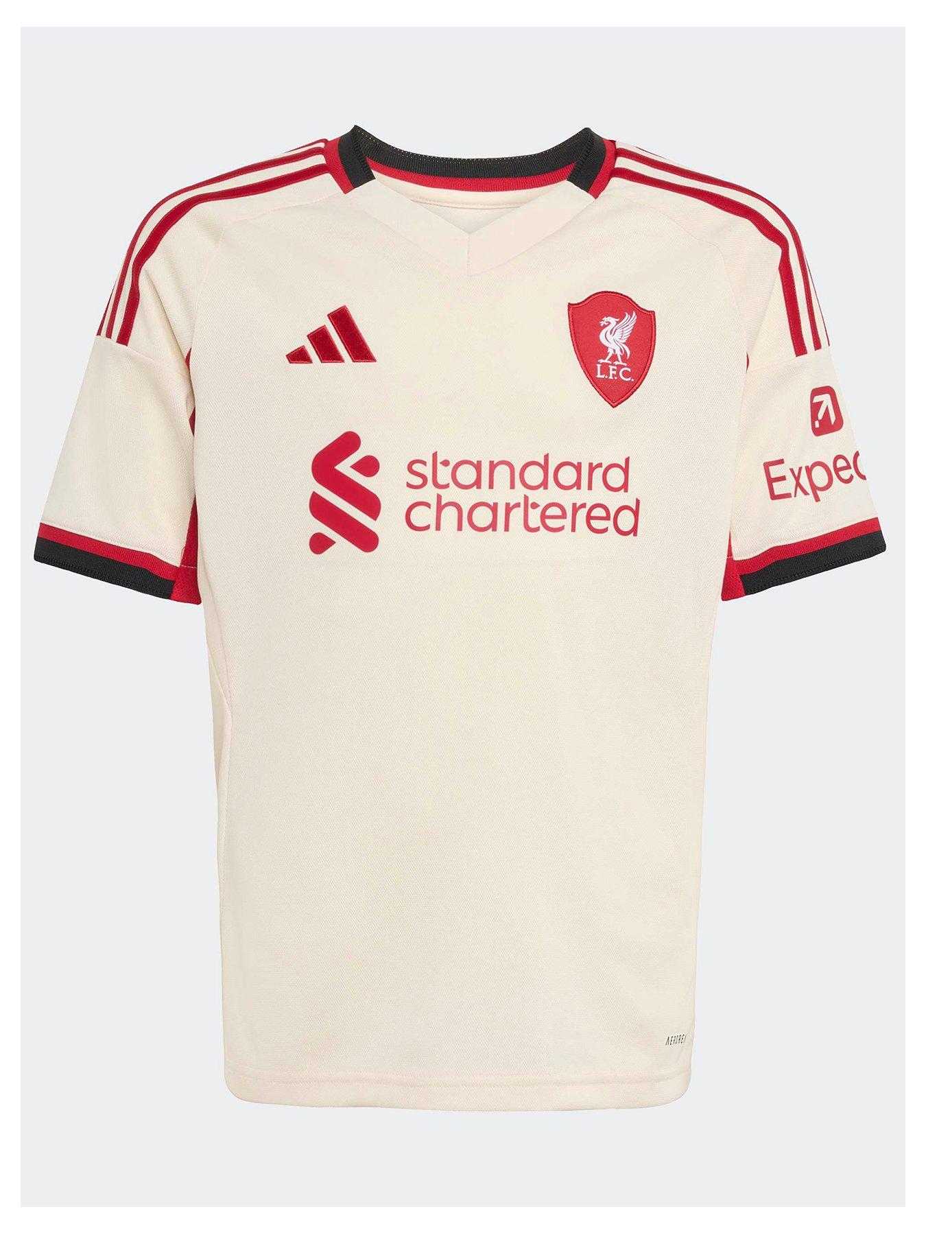 undefined Liverpool Junior 25/26 Away Stadium Replica Shirt - White