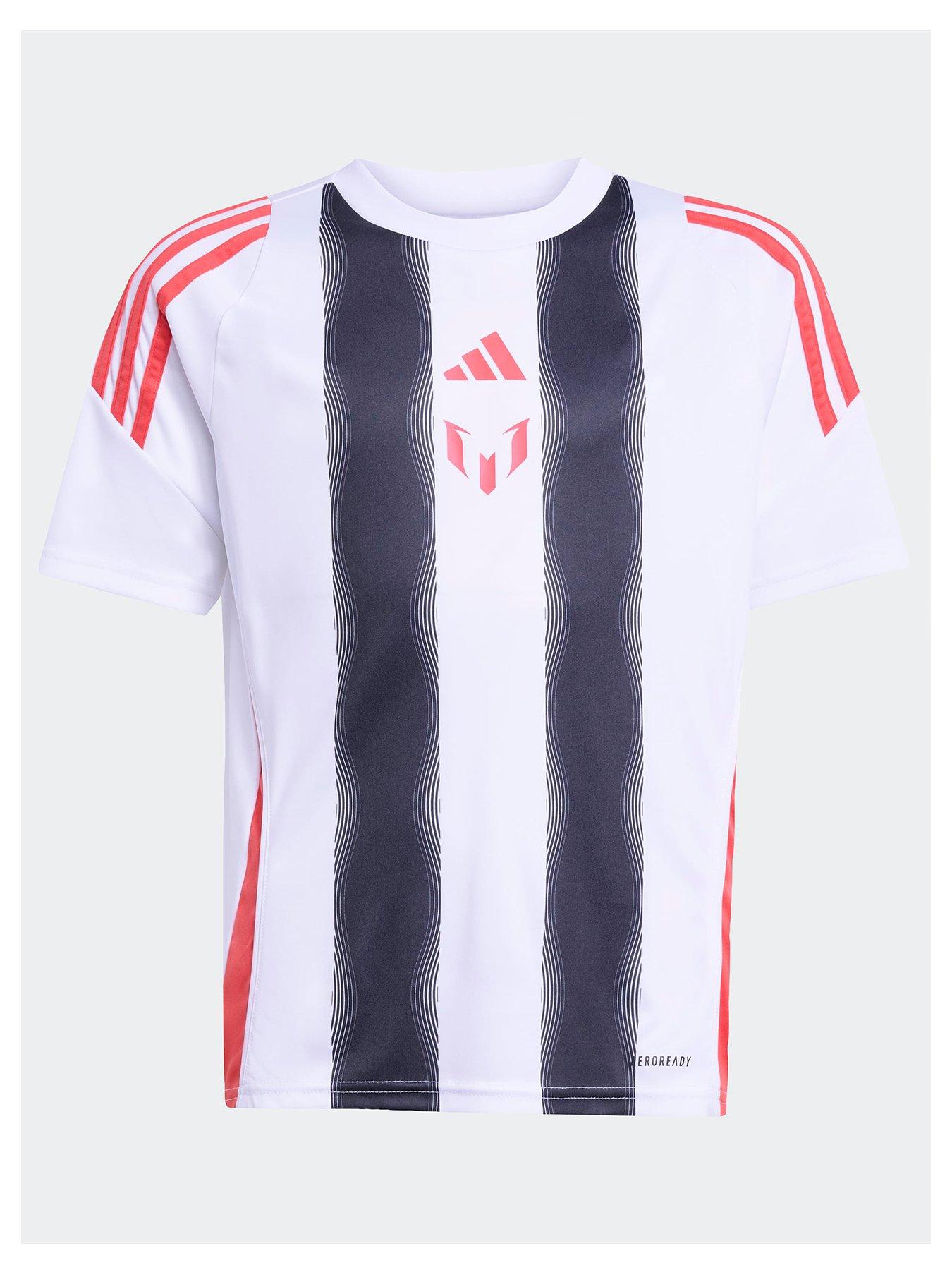 adidas Junior Messi Training Jersey -White