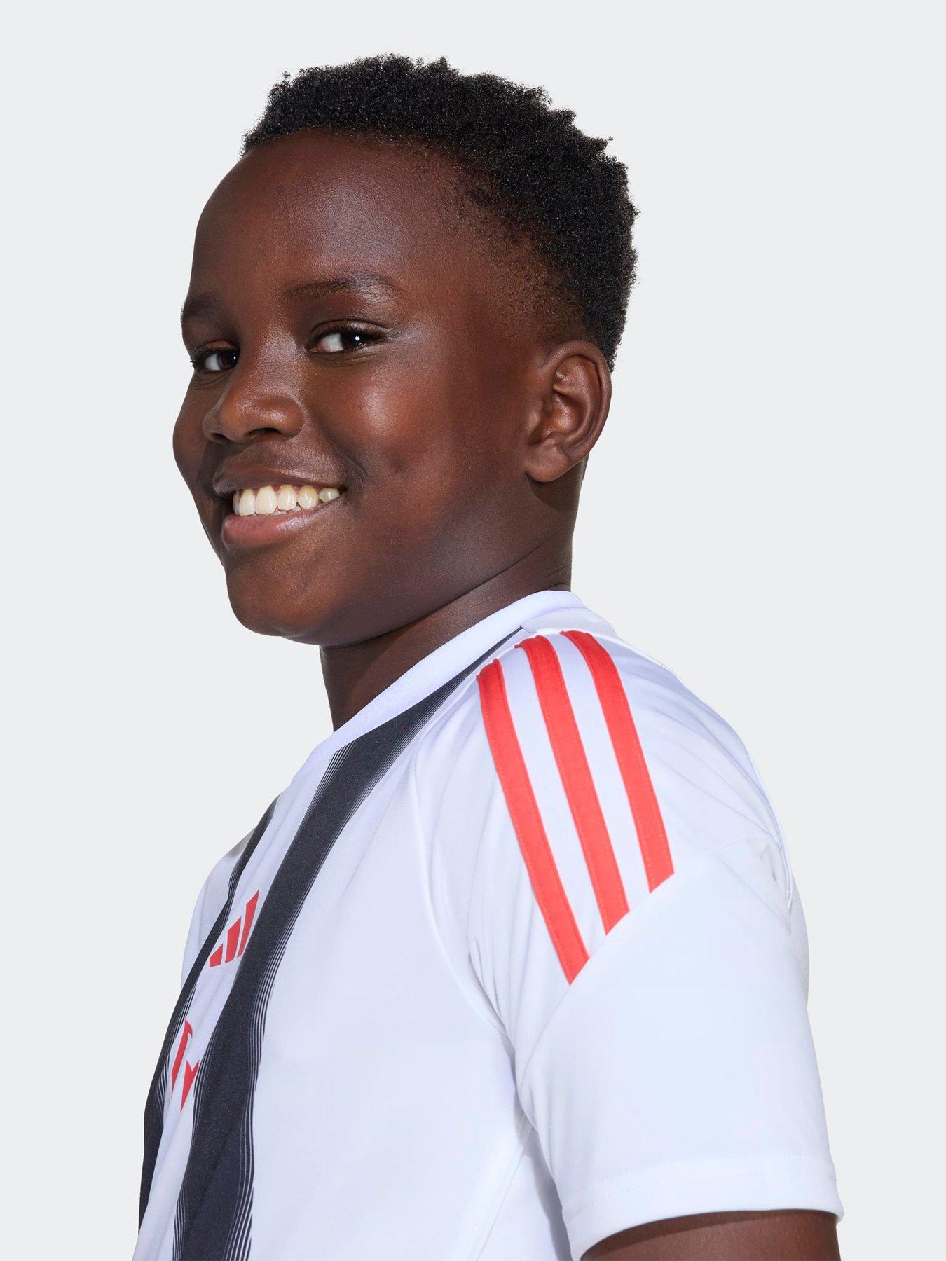 Image 4 of 5 of adidas Junior Messi Training Jersey - White