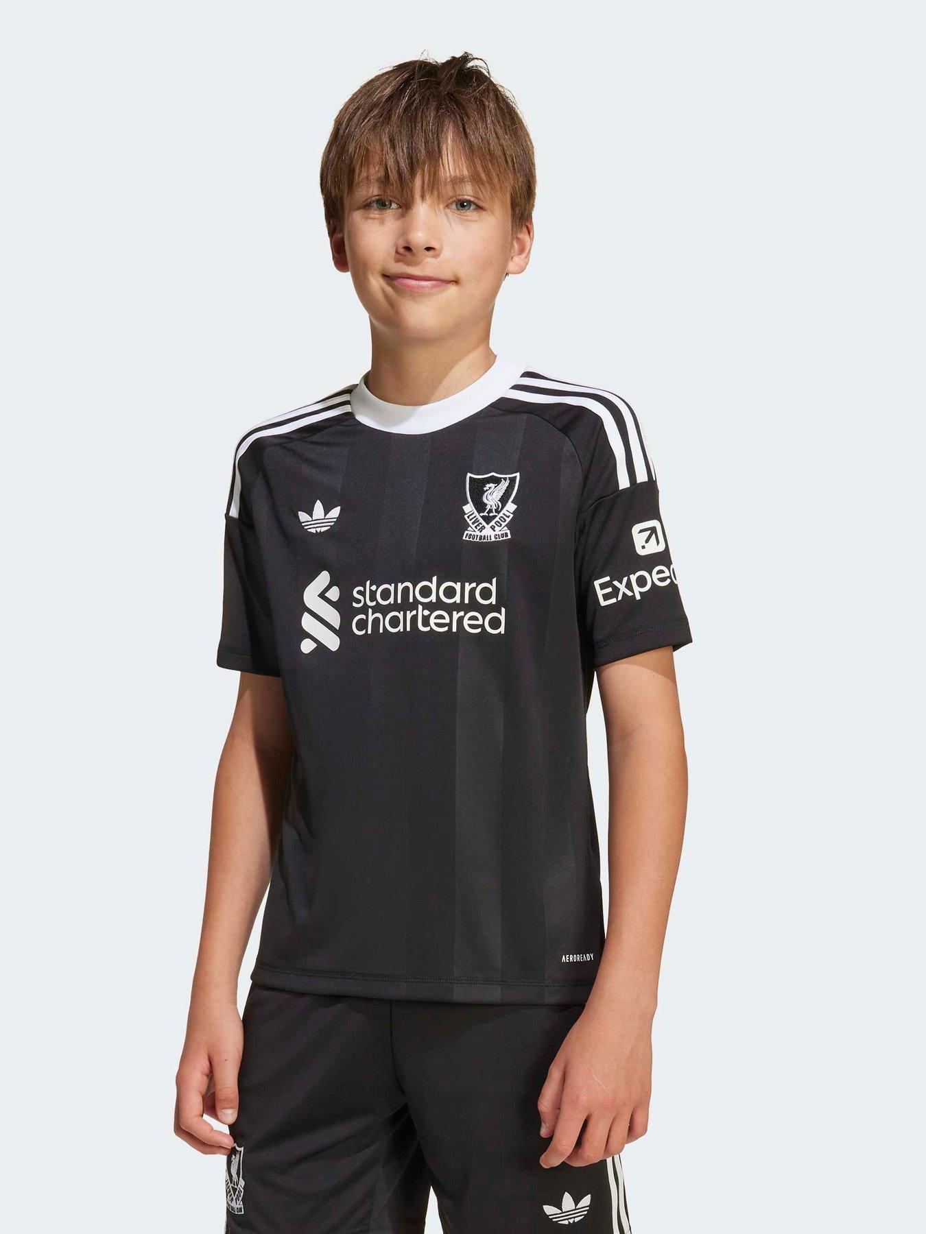 adidas Liverpool Junior 25/26 Third Goal Keeper Stadium Replica Shirt - Black