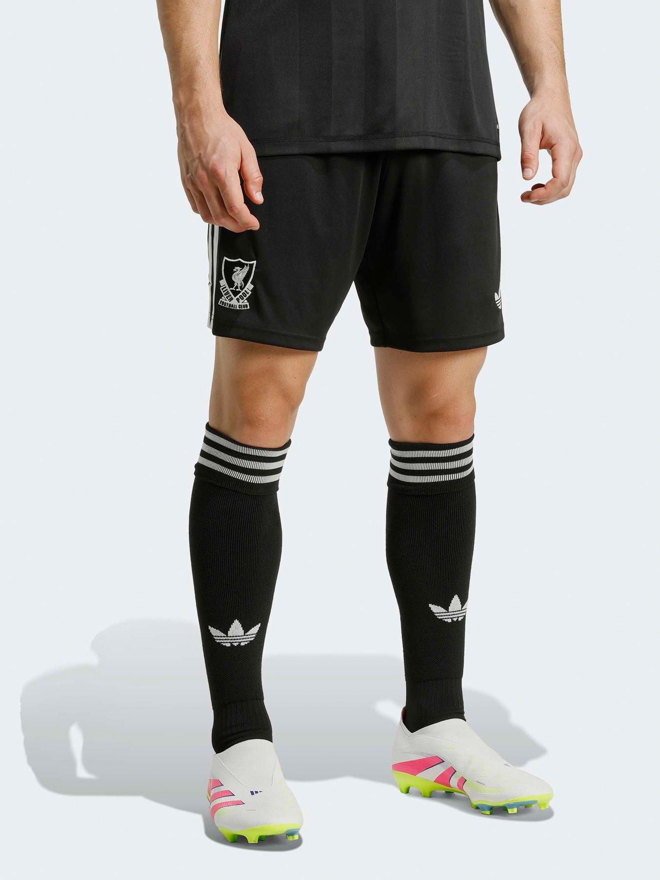 adidas Liverpool Mens 25/26 Third Goal Keeper Stadium Replica Short - Black