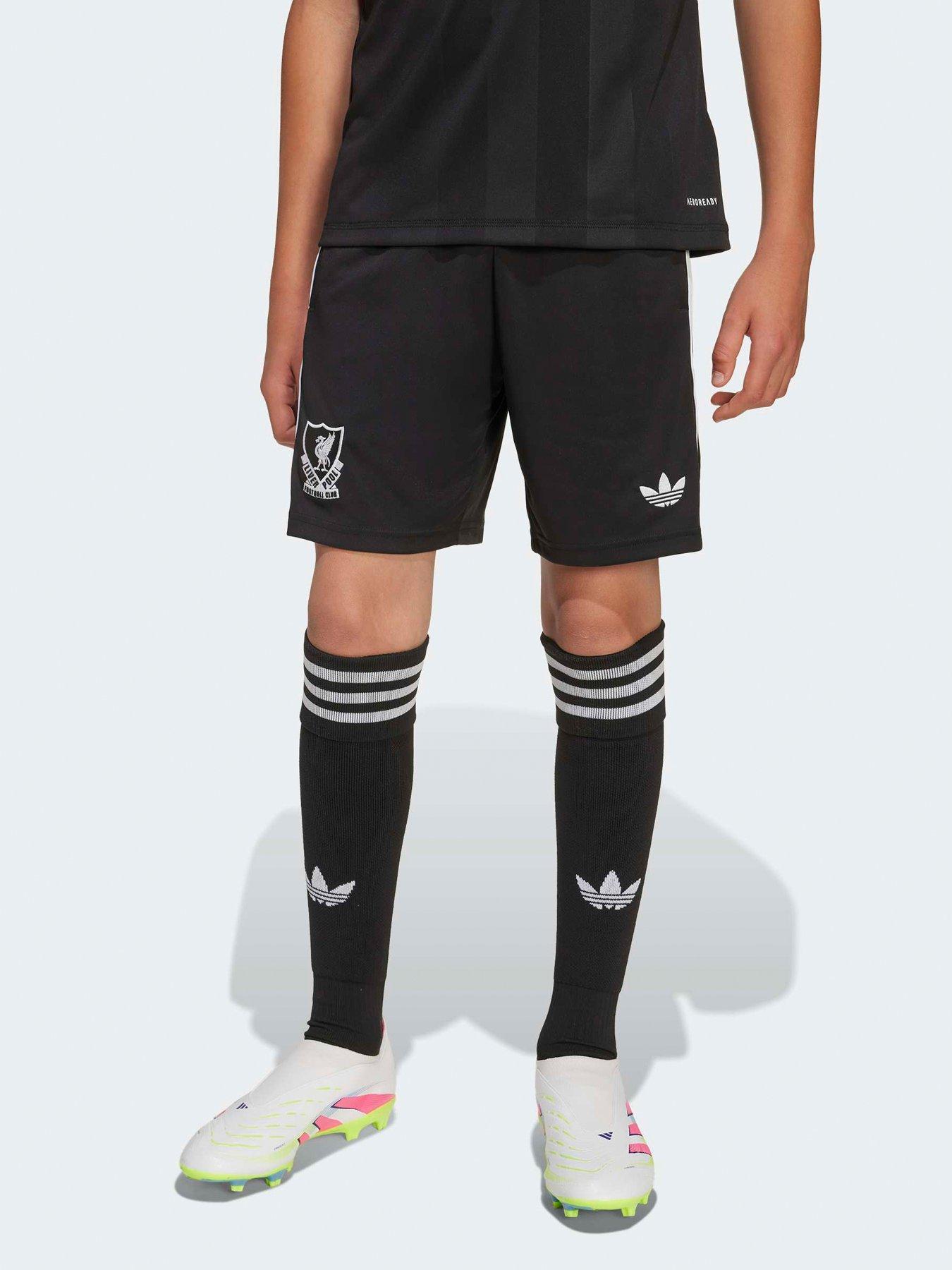 adidas Liverpool Junior 25/26 Third Goal Keeper Stadium Replica Short - Black