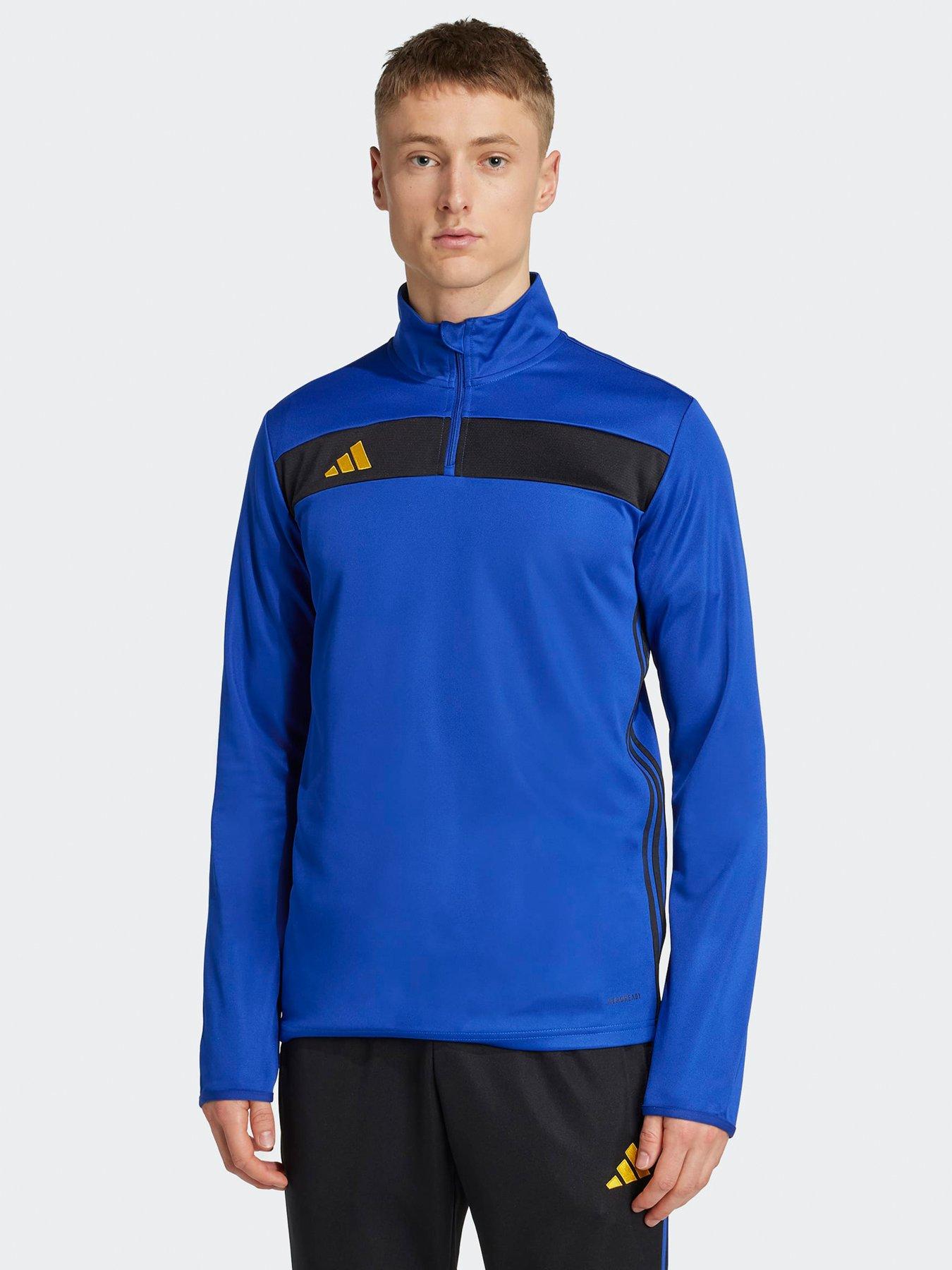 adidas Mens Tiro Essentials Training Top - Blue