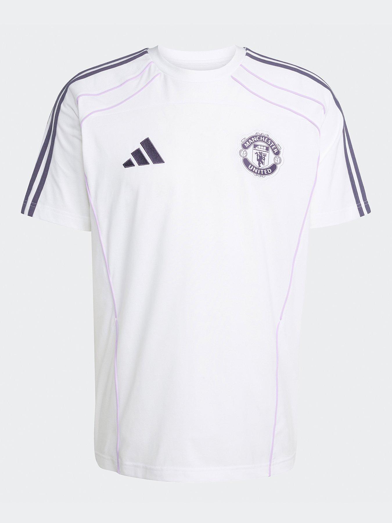 undefined Mens Manchester United Urban Purist Tee - White