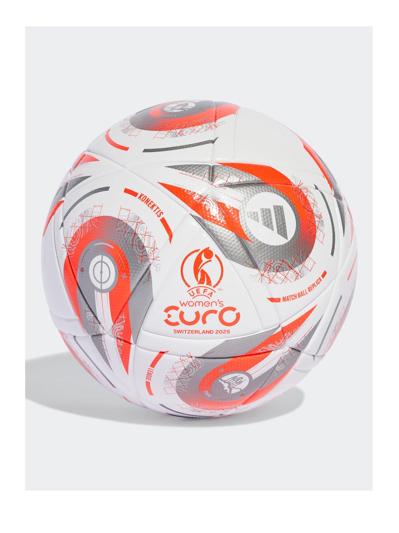 Adidas Womens Euro 25 League Football- White