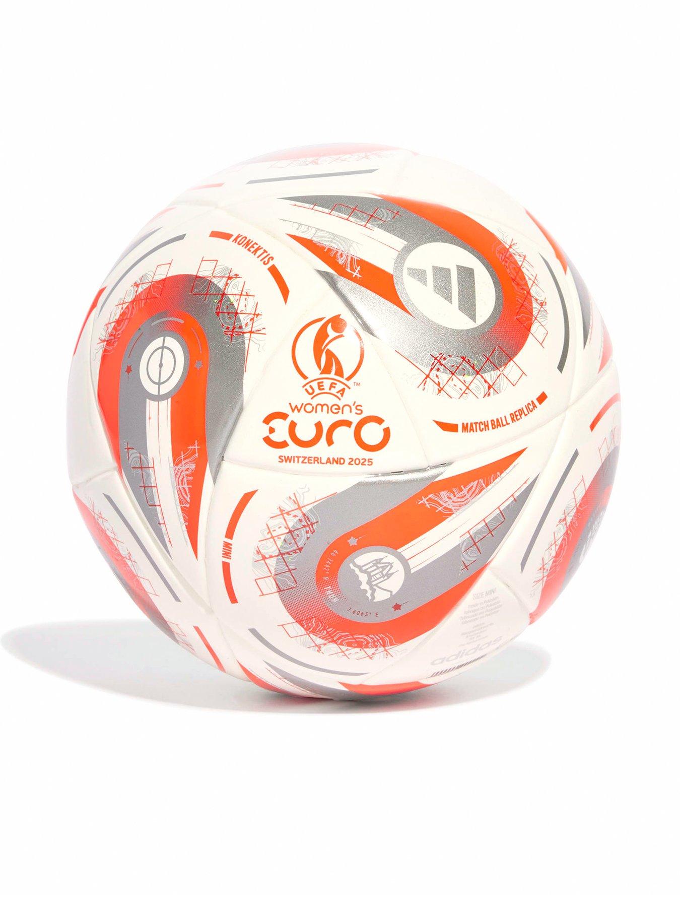 undefined Womens euro 25 League Mini Football- White