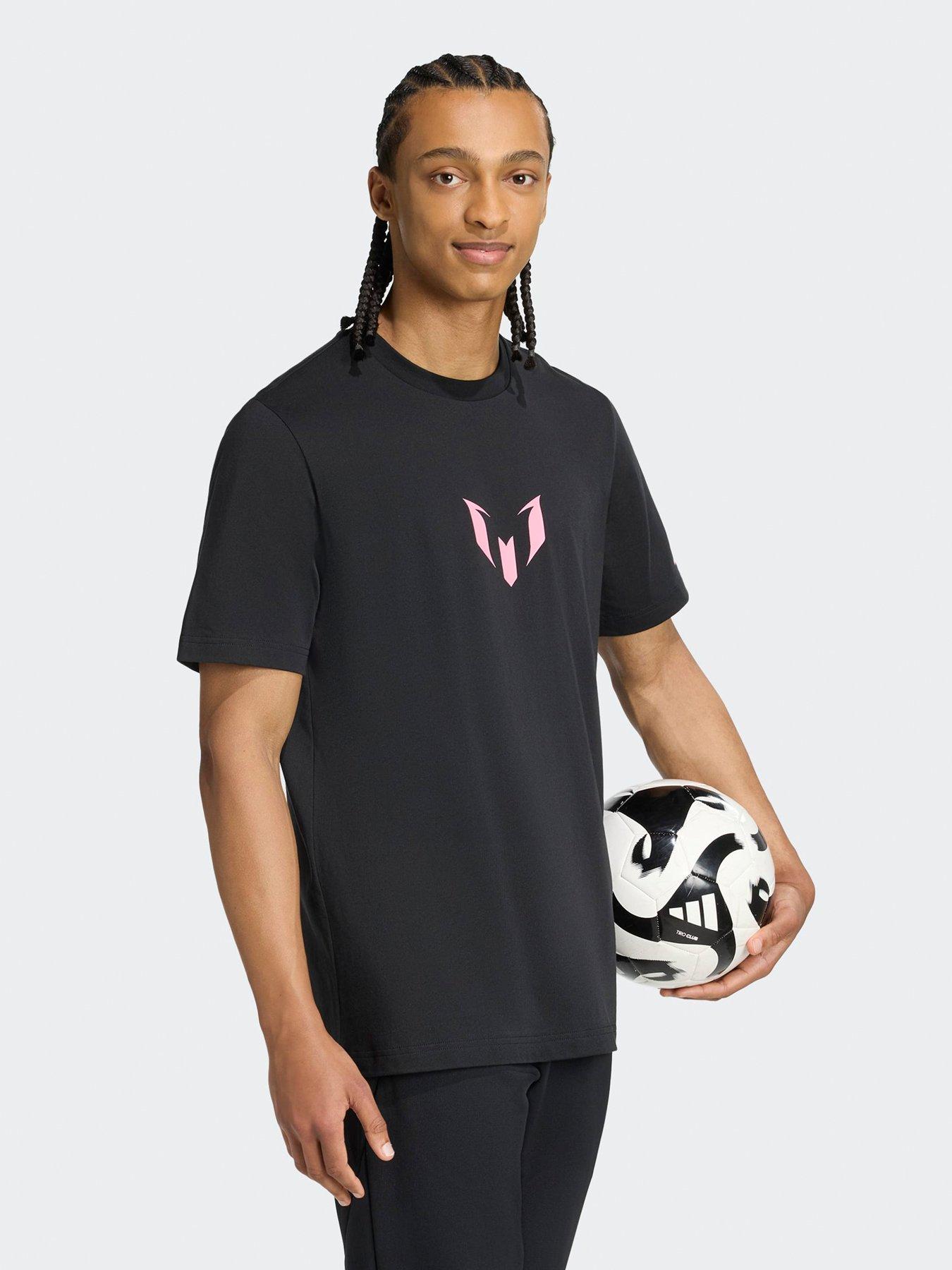 Image 1 of 4 of adidas Mens Messi 10 Tee- Black