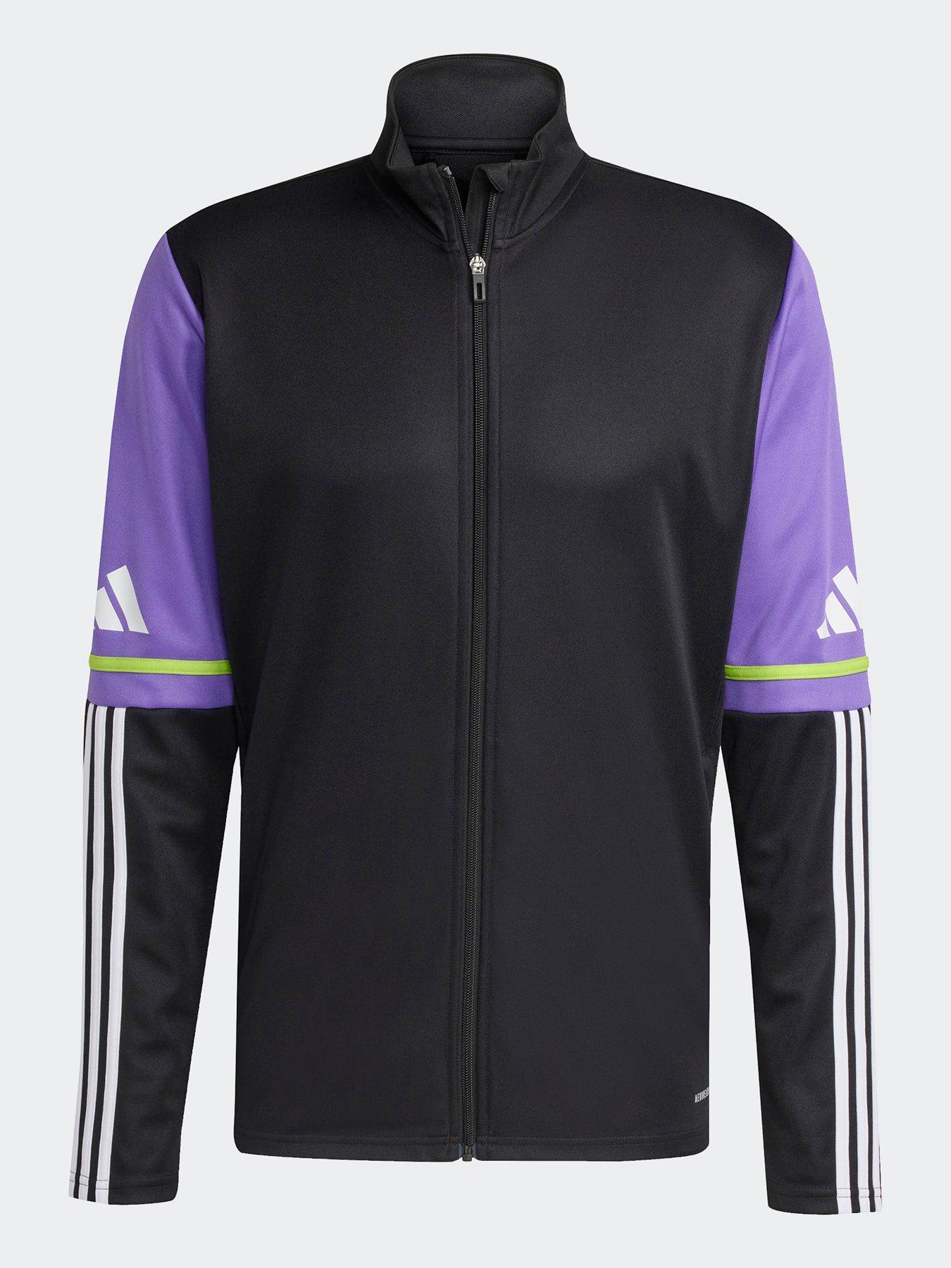 Image 5 of 6 of adidas Mens Squadra 25 Training Jacket - Black/purple