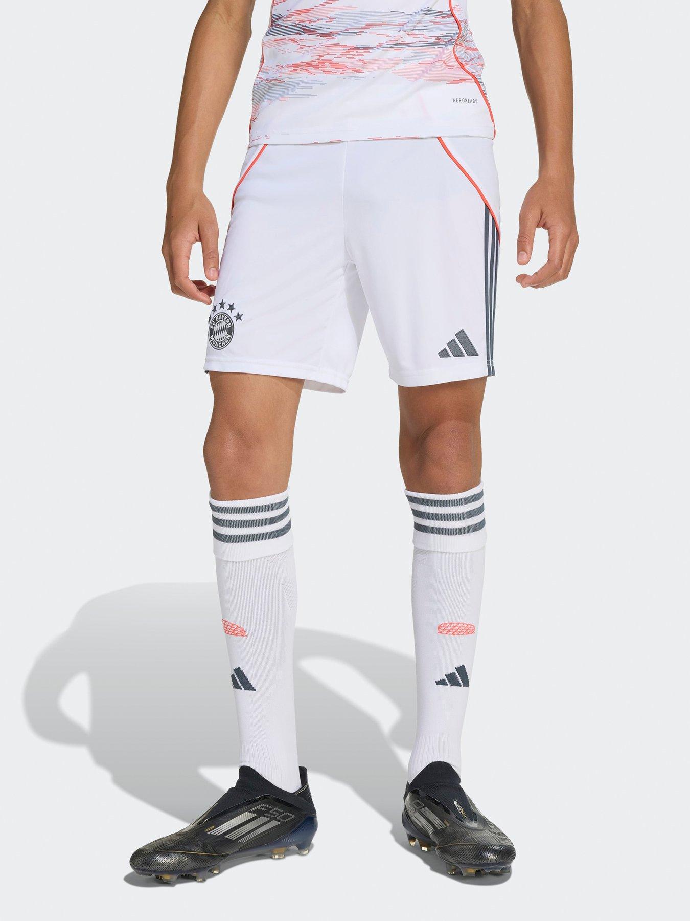 adidas Bayern Junior 25/26 Away Stadium Replica Shorts - White