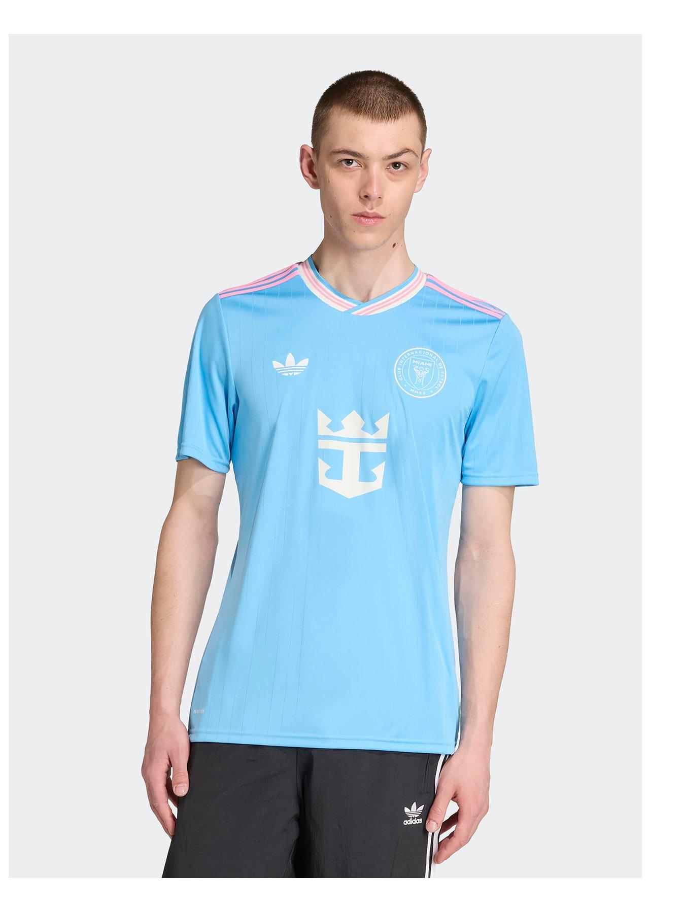 adidas Inter Miami Mens 25/26 3Rd Stadium Replica Shirt - Blue | Very