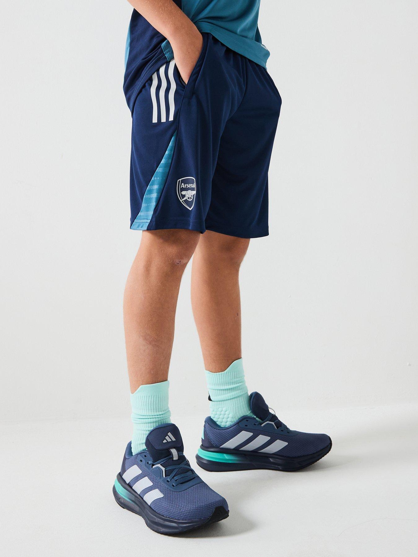 adidas: Junior Arsenal Trainingwear Shorts - Blue