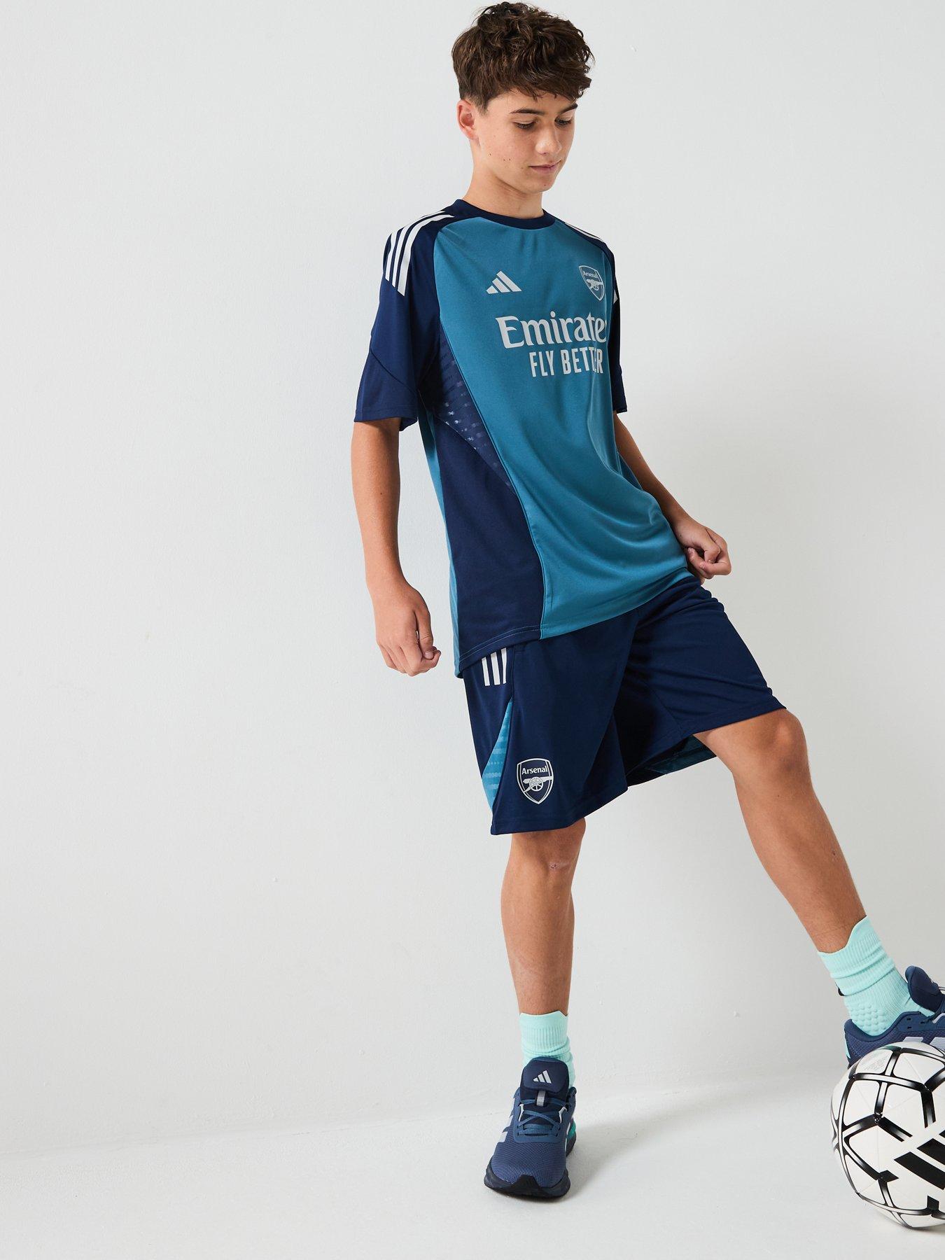 Image 3 of 6 of adidas Junior Arsenal Trainingwear Jersey - Blue
