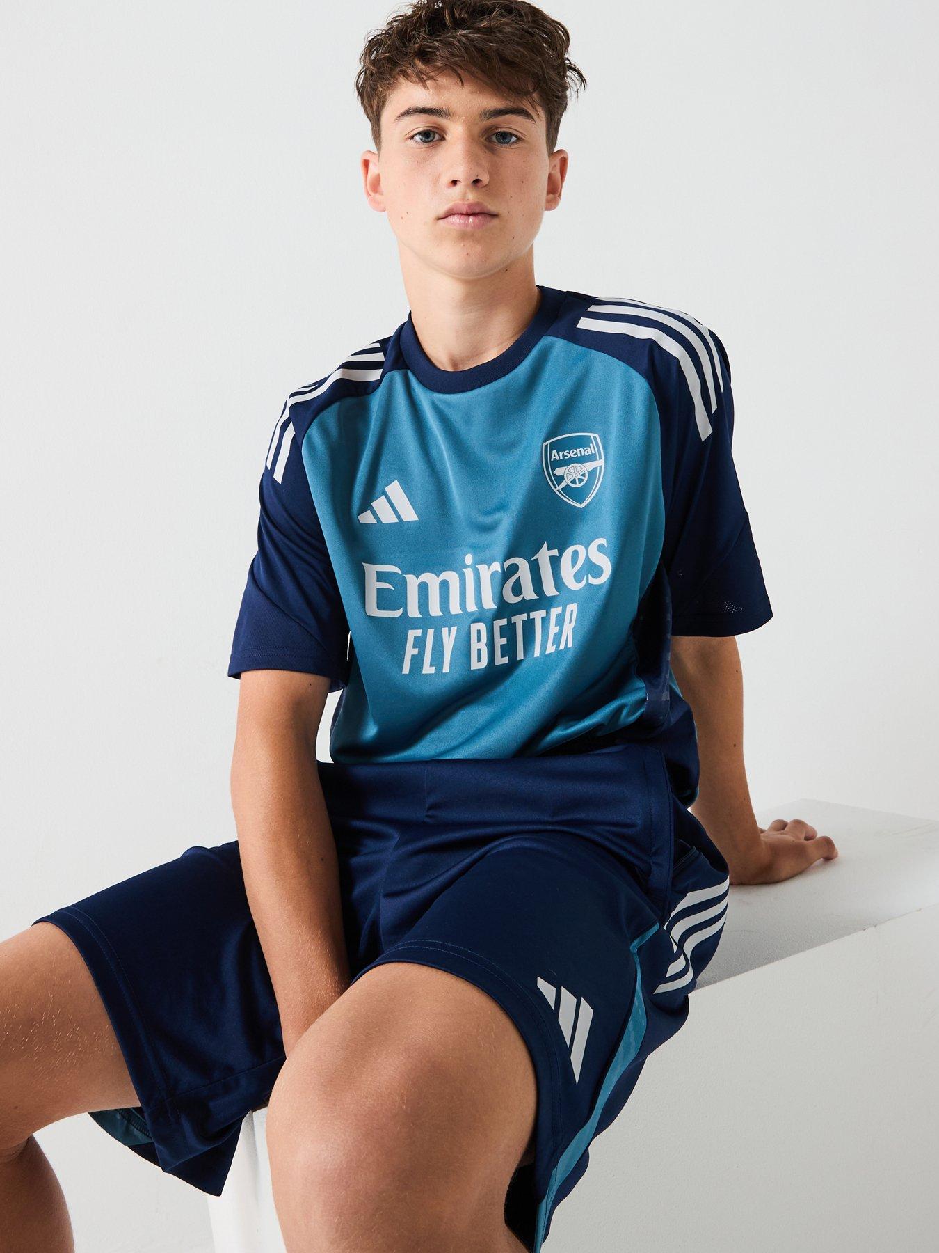Image 5 of 6 of adidas Junior Arsenal Trainingwear Jersey - Blue