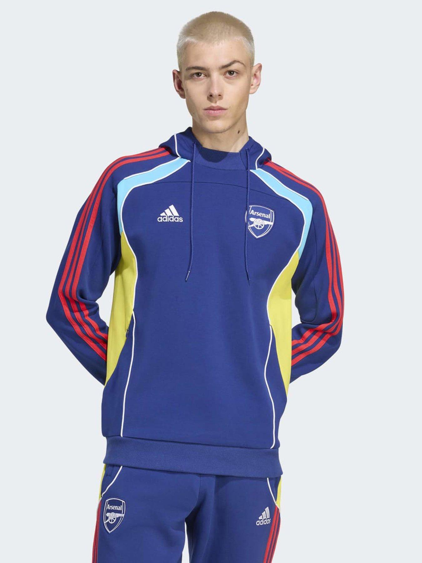 adidas Mens Arsenal Urban Purist Hoodie - Blue | Very