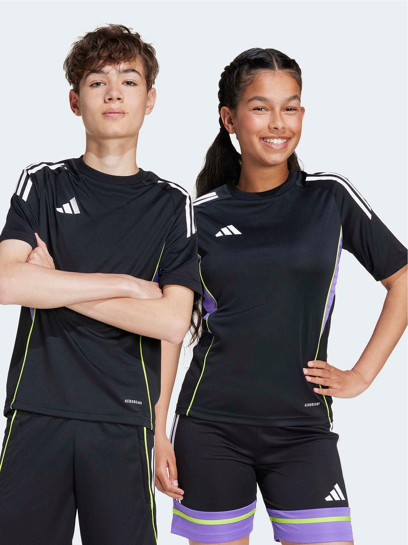 adidas Junior Tiro 25 Training Jersey - Black