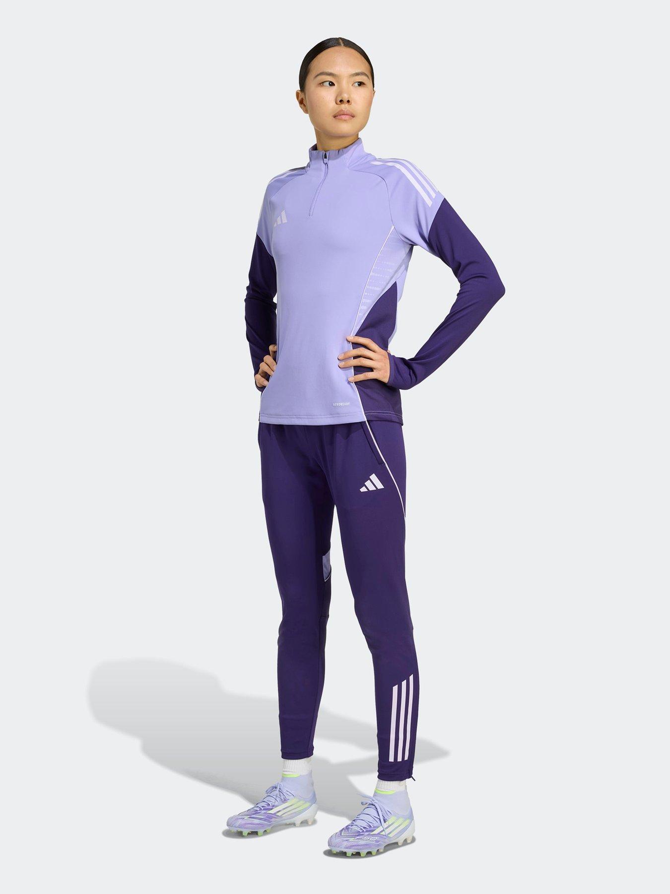 Image 3 of 6 of adidas Womens Tiro 25 Training Top- Purple