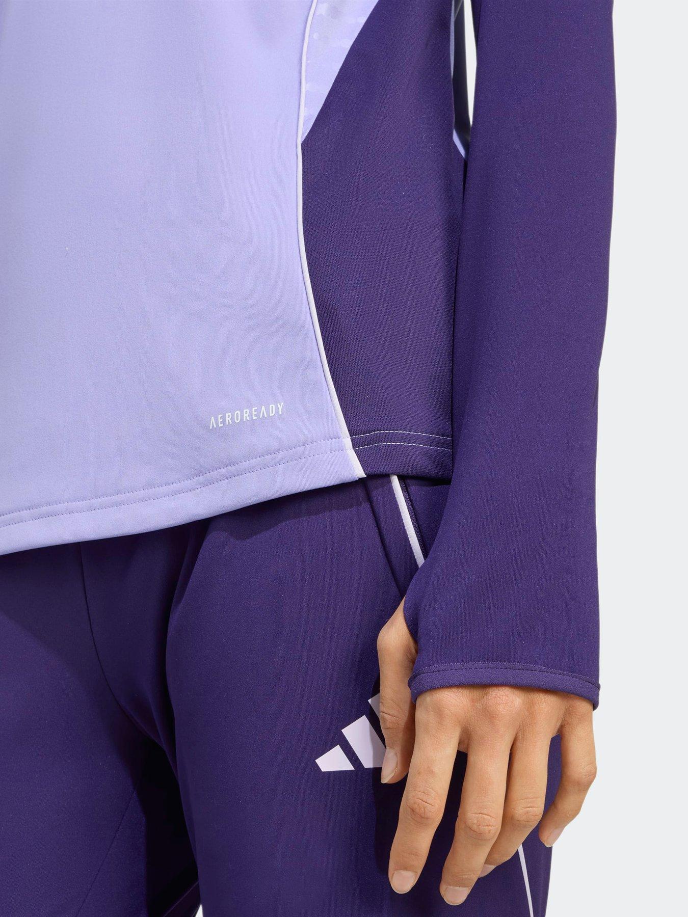 Image 5 of 6 of adidas Womens Tiro 25 Training Top- Purple