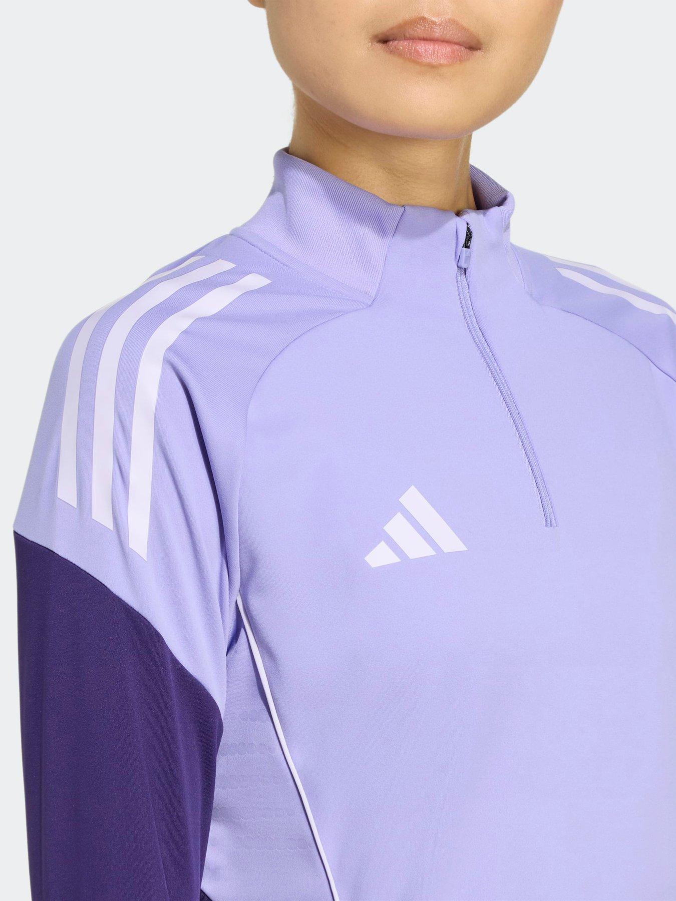 Image 6 of 6 of adidas Womens Tiro 25 Training Top- Purple