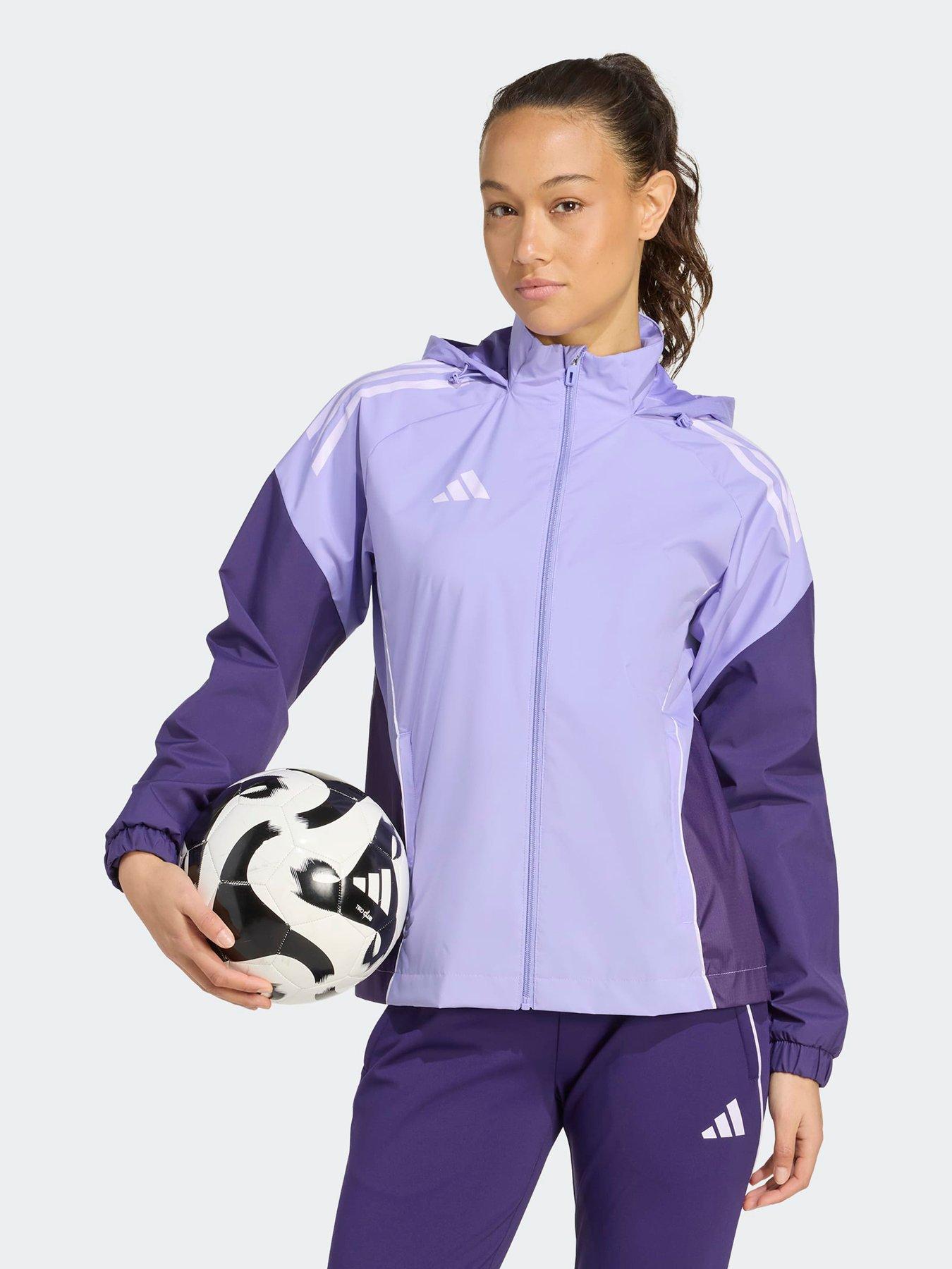 adidas Womens Tiro 25 Jacket - Light Purple