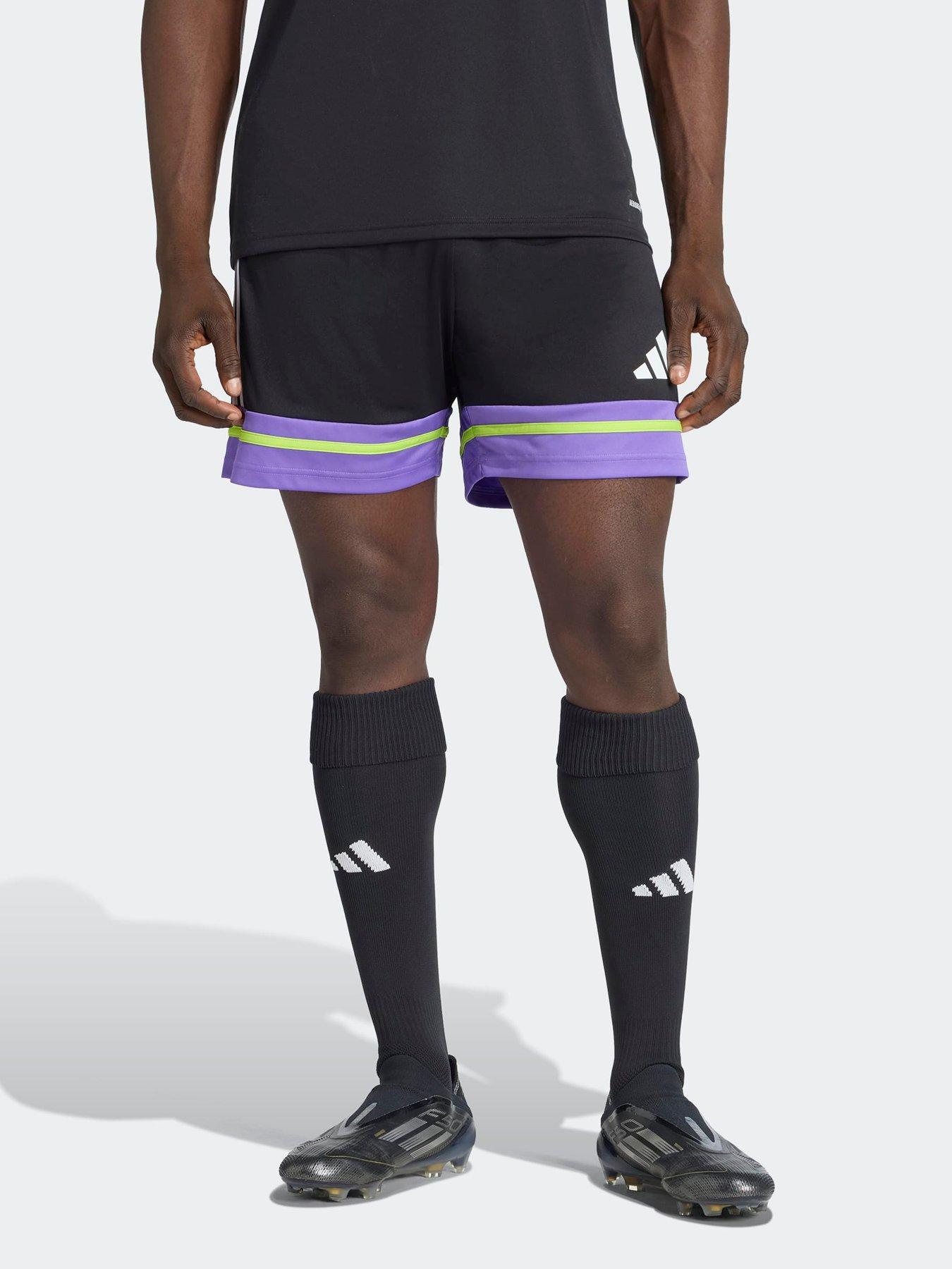 adidas Mens Squadra 25 Short -Black/Purple