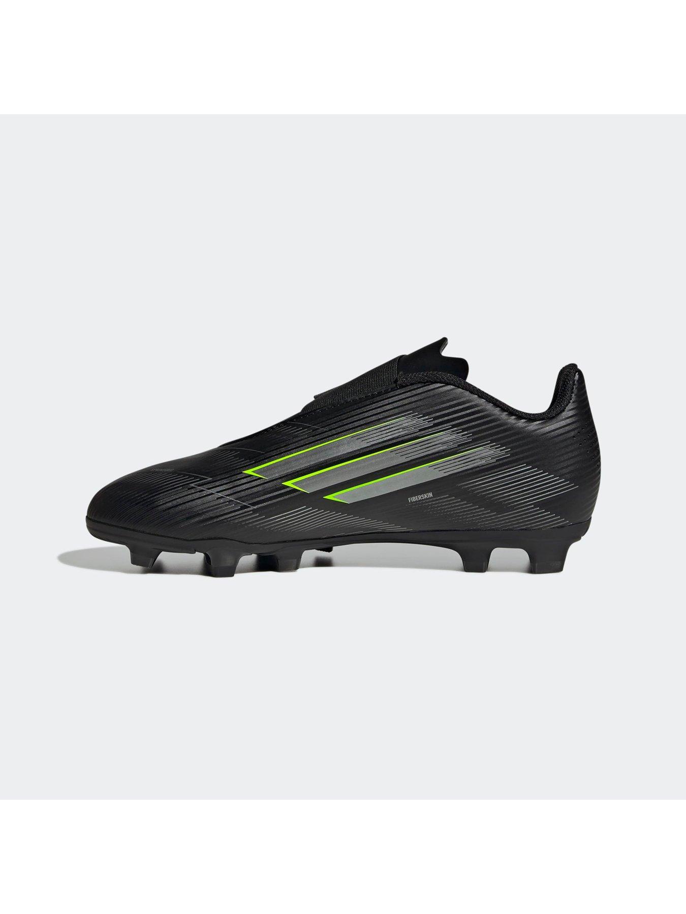 Image 6 of 6 of adidas Junior F50 Club Velcro Astro Firm Ground Football Boots - Black