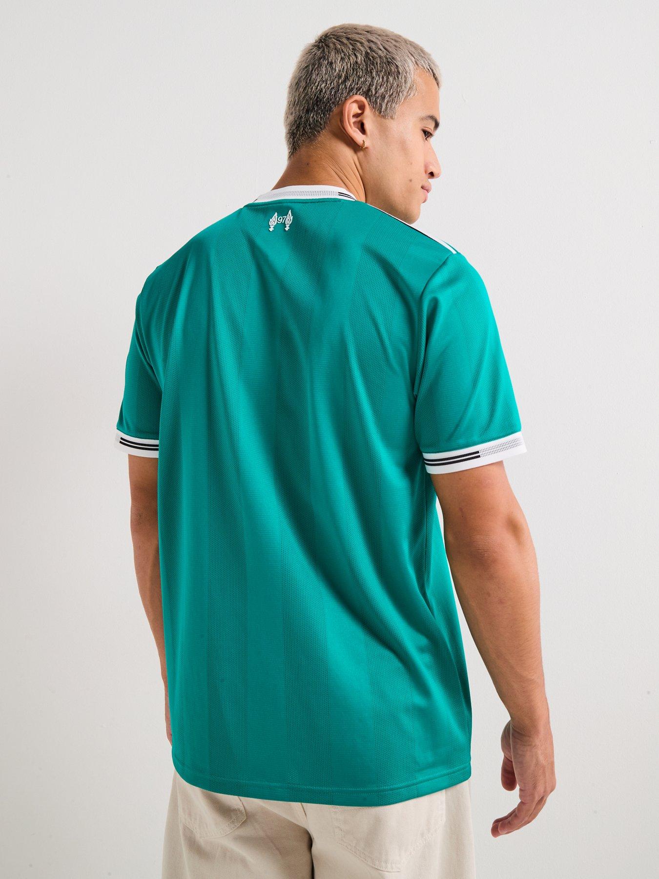 Image 2 of 6 of adidas Liverpool Mens 25/26 3rd Authentic Replica Shirt -Green