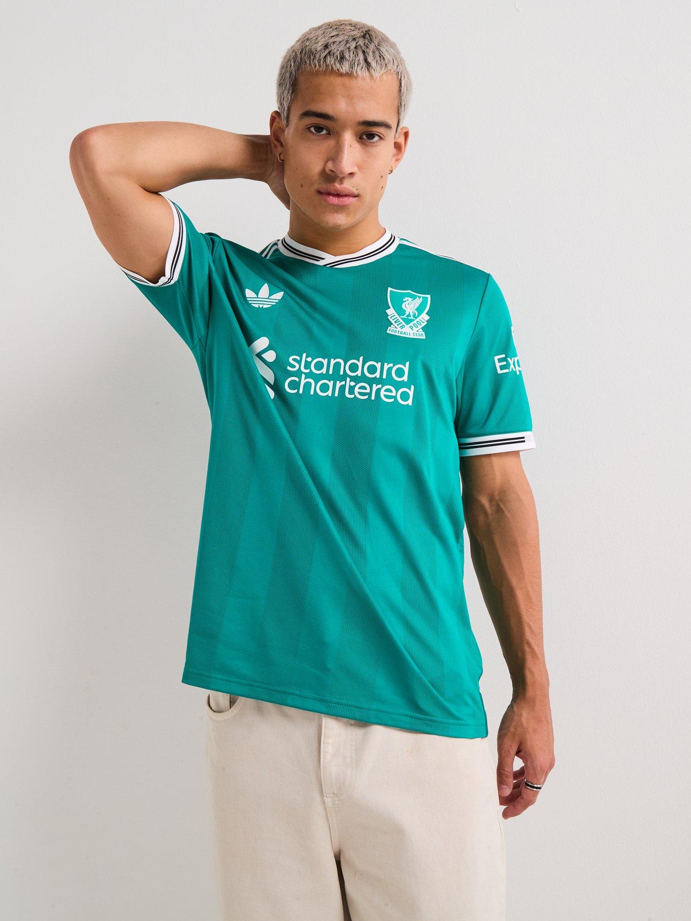 Image 6 of 6 of adidas Liverpool Mens 25/26 3rd Authentic Replica Shirt -Green