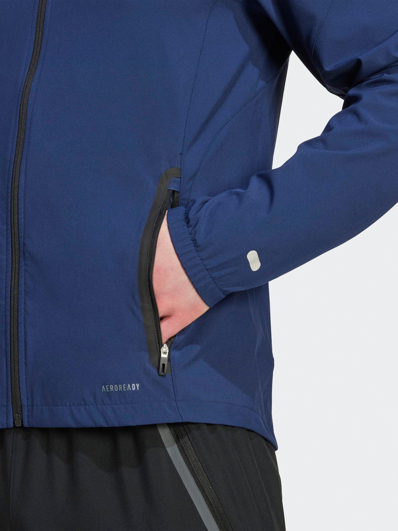 Image 4 of 5 of adidas Mens Arsenal Vis Tech Hoodie - Navy