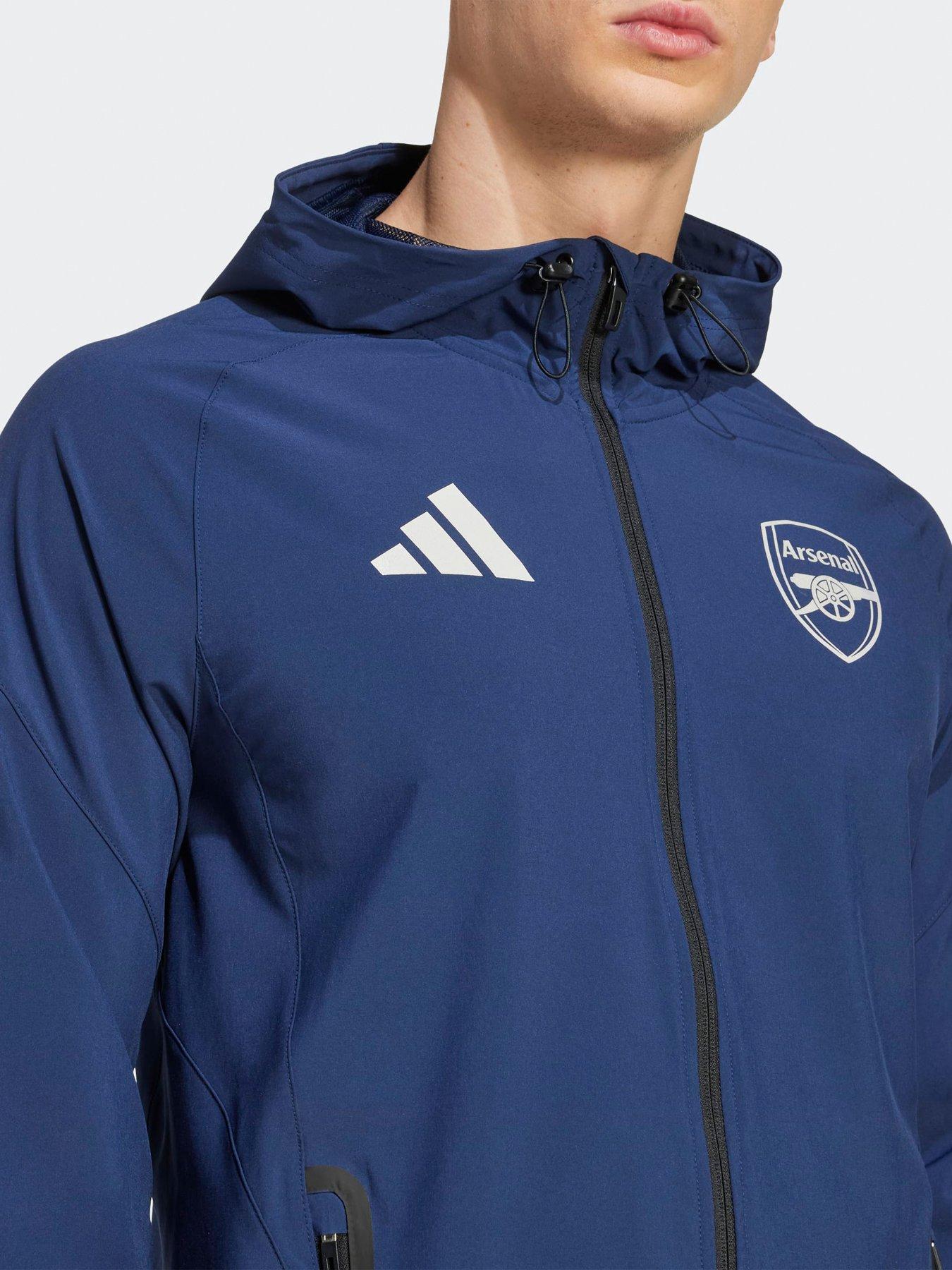 Image 5 of 5 of adidas Mens Arsenal Vis Tech Hoodie - Navy
