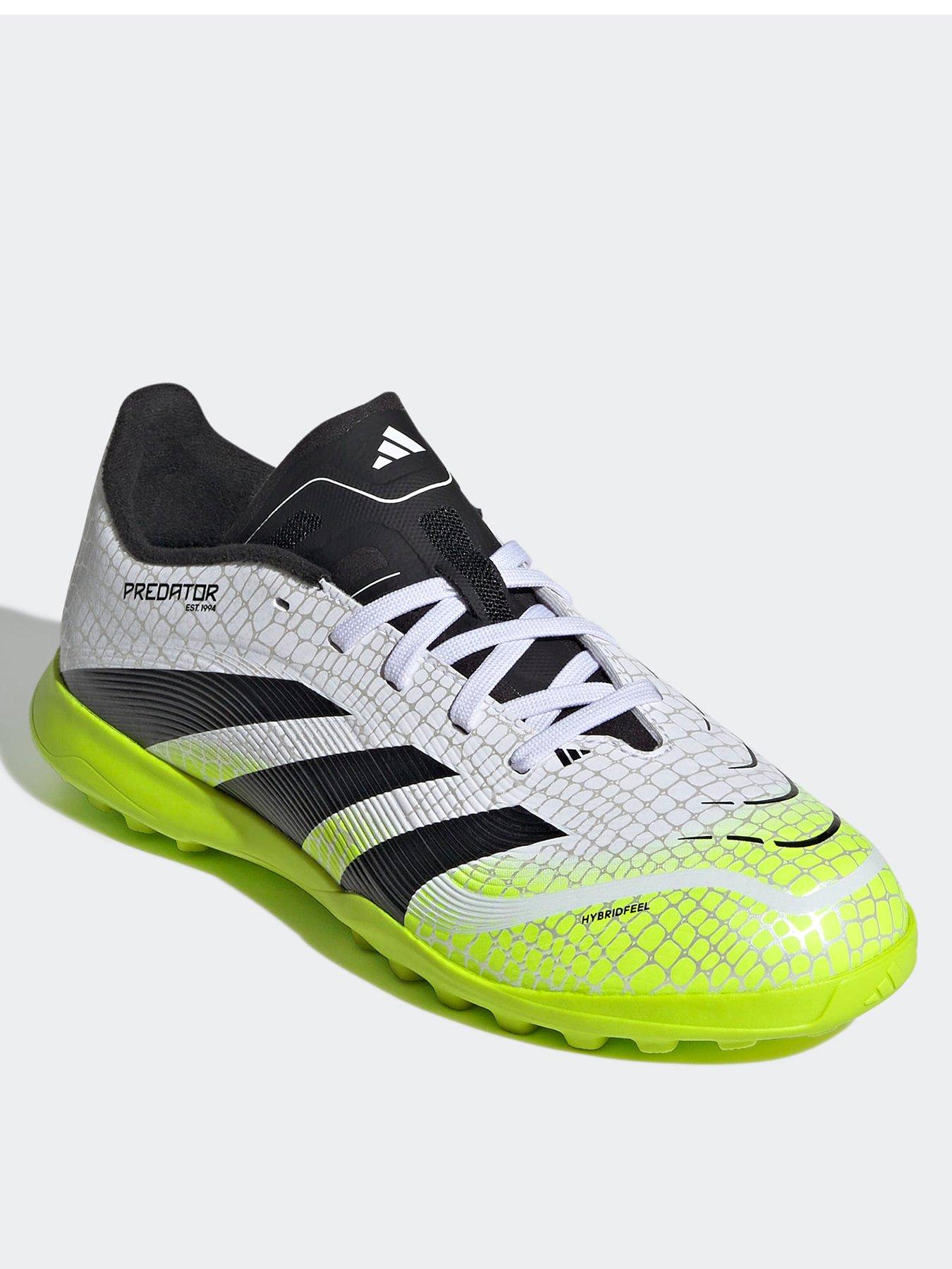 Image 2 of 6 of adidas Junior Predator League Astro Turf Football Boots - White