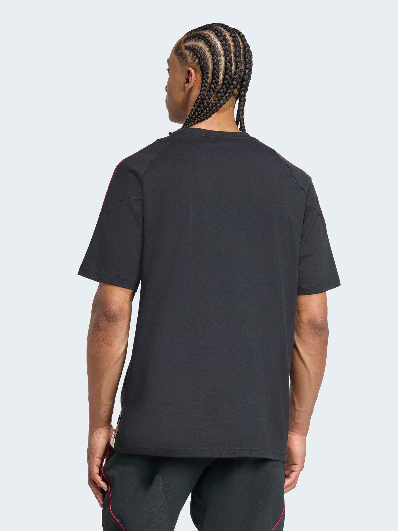Image 2 of 5 of adidas Mens Liverpool Tee - Black