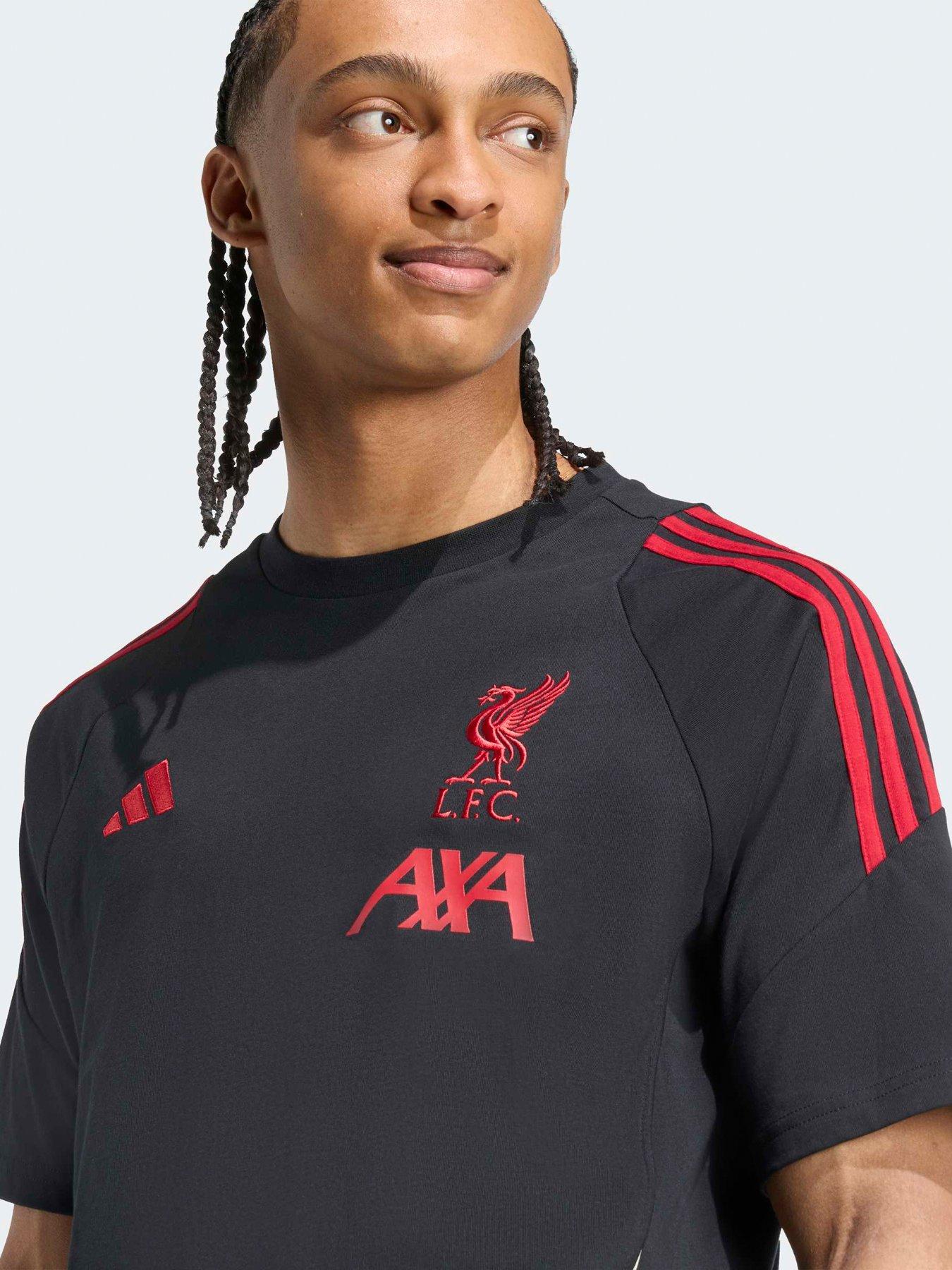 Image 4 of 5 of adidas Mens Liverpool Tee - Black
