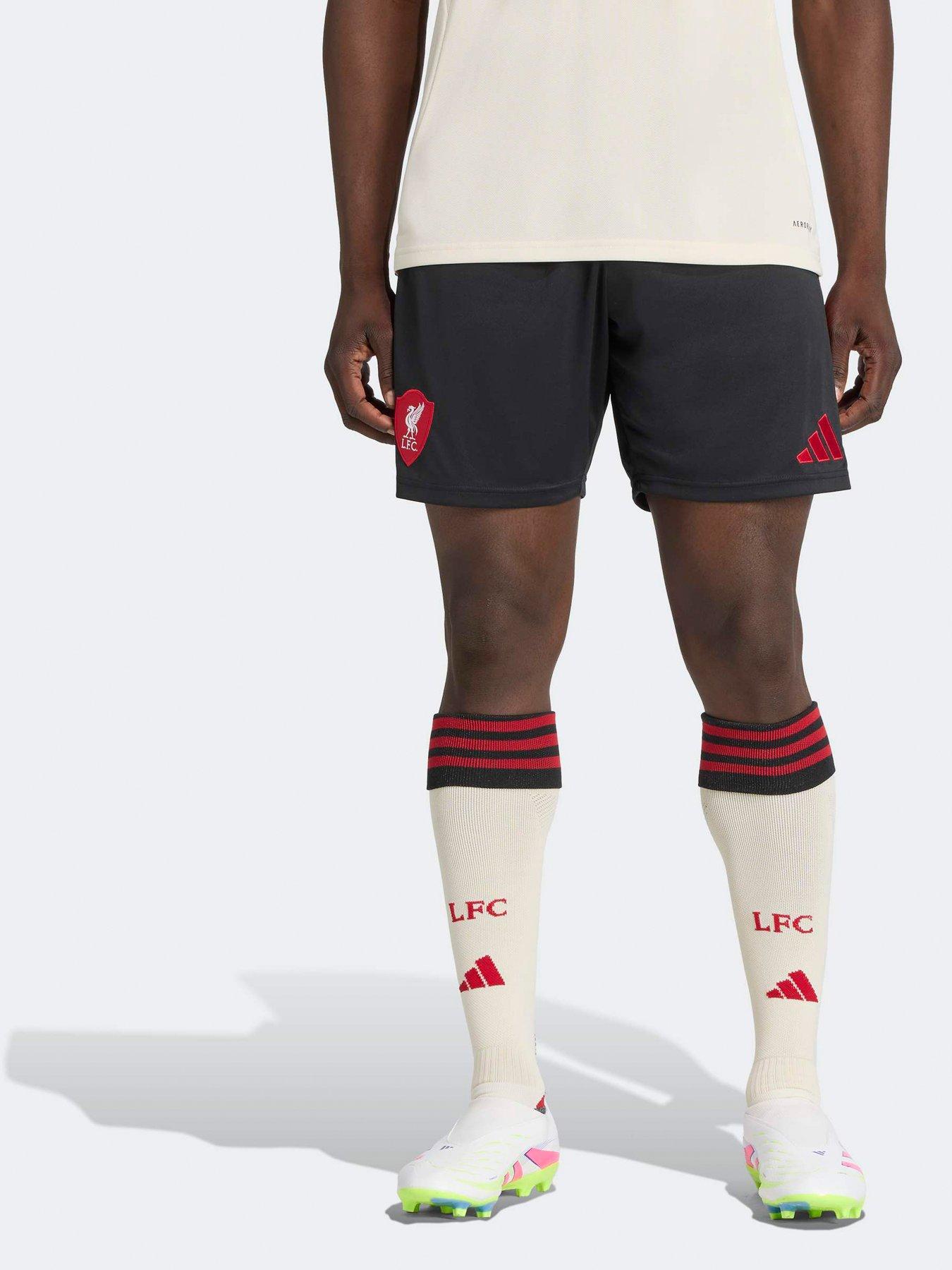 adidas: Liverpool Men's 25/26 Away Stadium Replica Shorts - Black