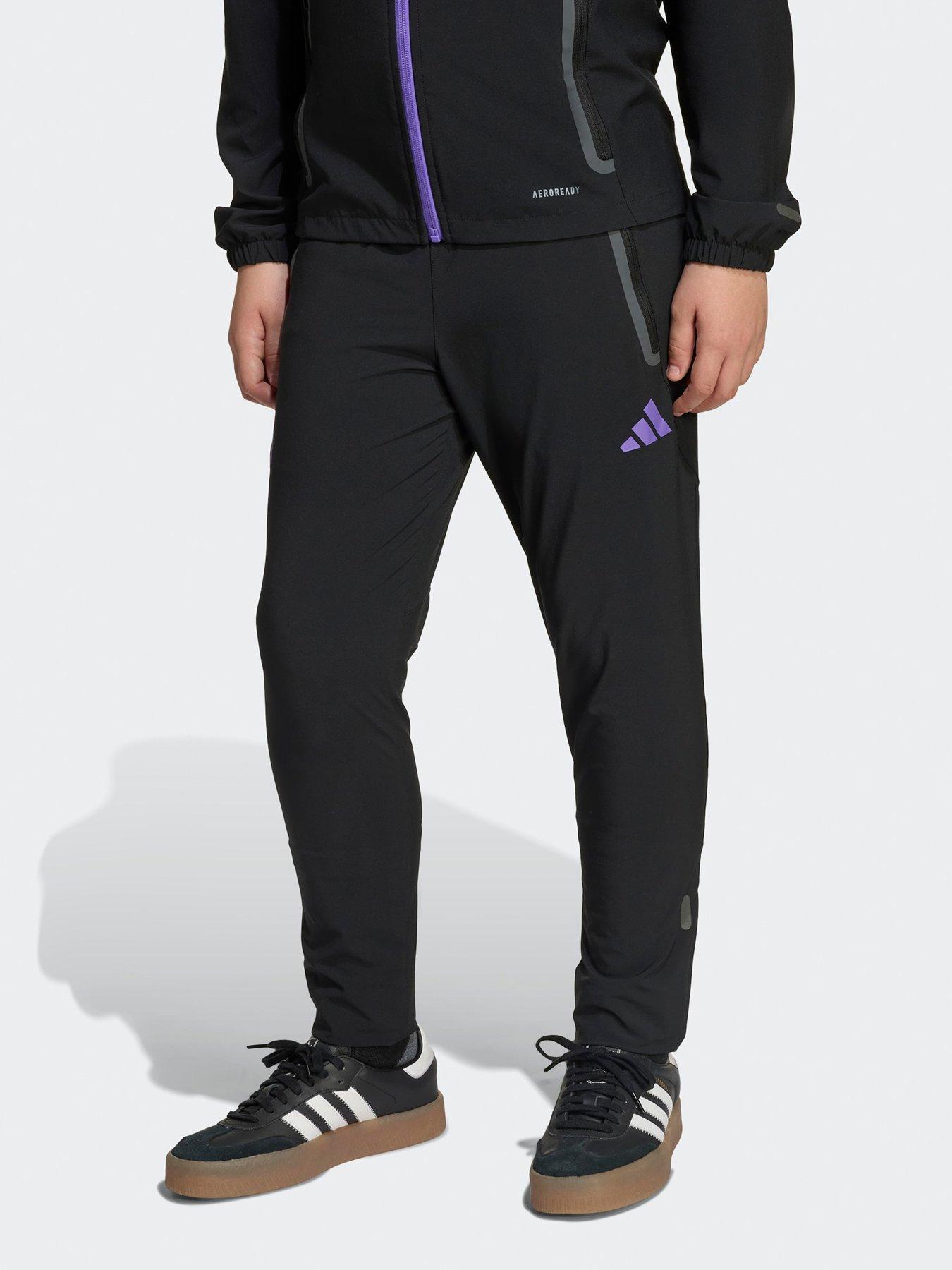 undefined Junior Manchester United Vis Tech Pants - Black