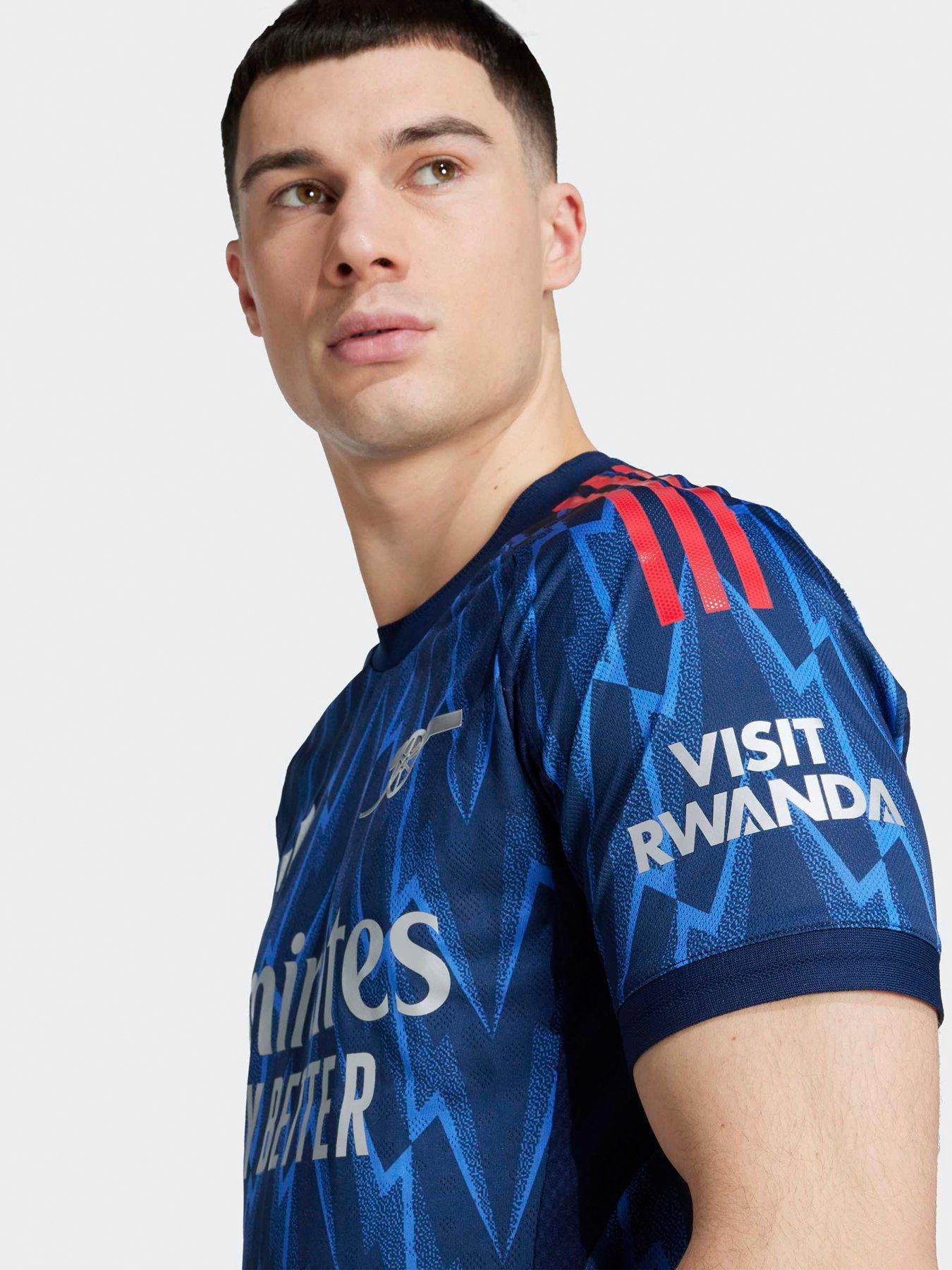 Image 4 of 5 of adidas Arsenal Mens 25/26 Away Authentic Replica Shirt - Blue