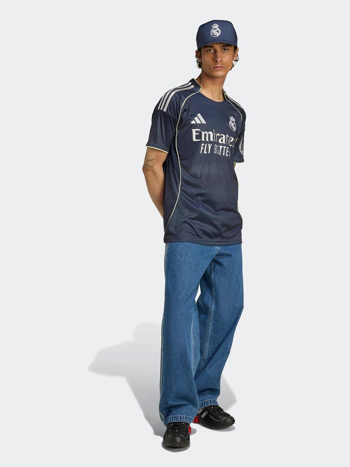 Image 3 of 4 of adidas Mens Real Madrid 25/26 Away Stadium Replica Shirt - Navy