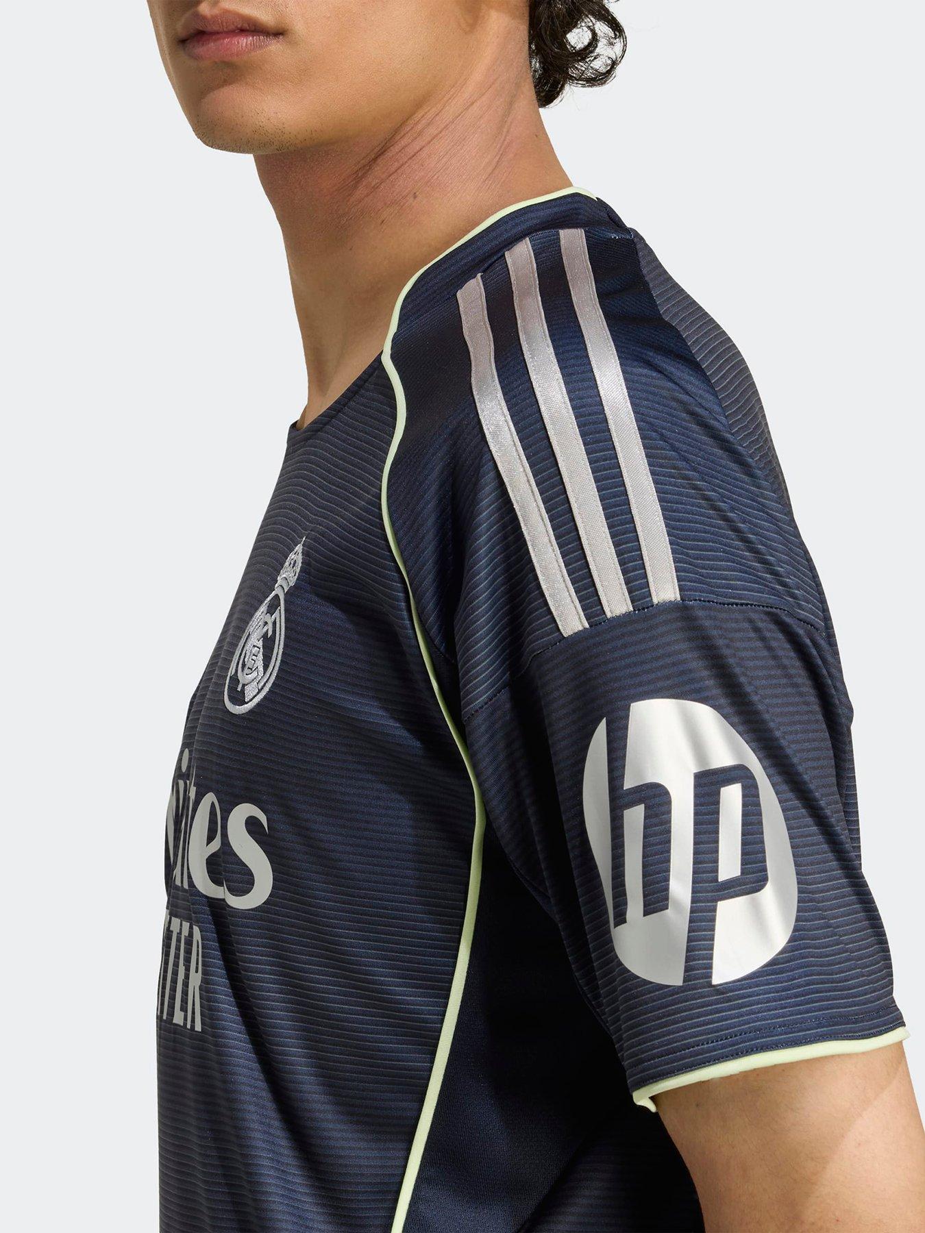 Image 4 of 4 of adidas Mens Real Madrid 25/26 Away Stadium Replica Shirt - Navy