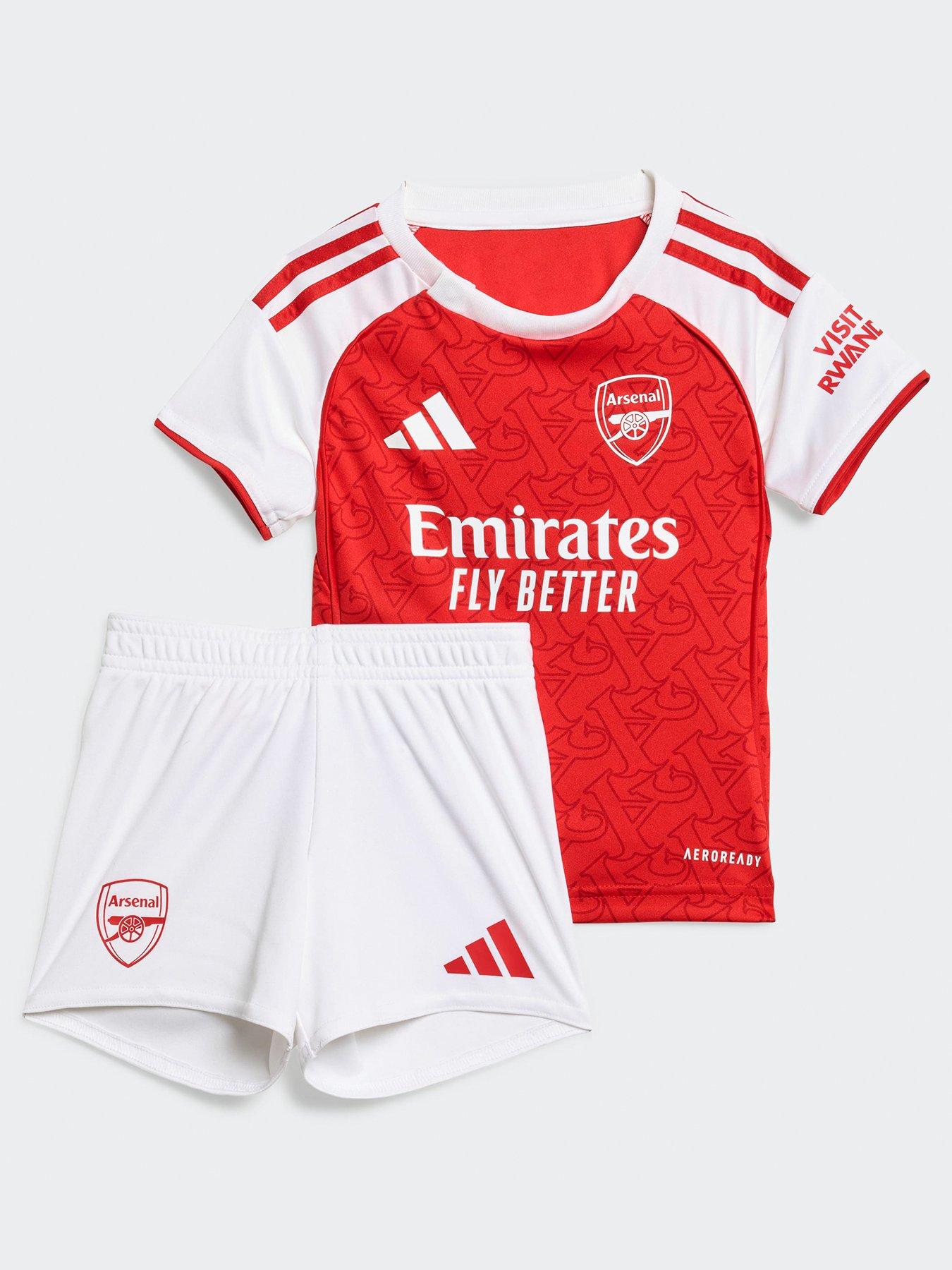 undefined Arsenal Infant 25/26 Home Full Kit - Red
