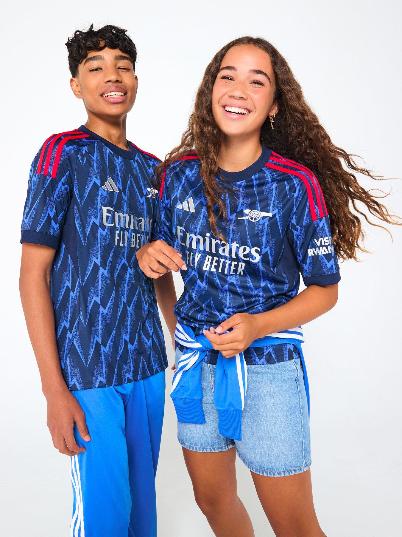 adidas: Arsenal Junior 25/26 Away Stadium Replica Shirt - Navy