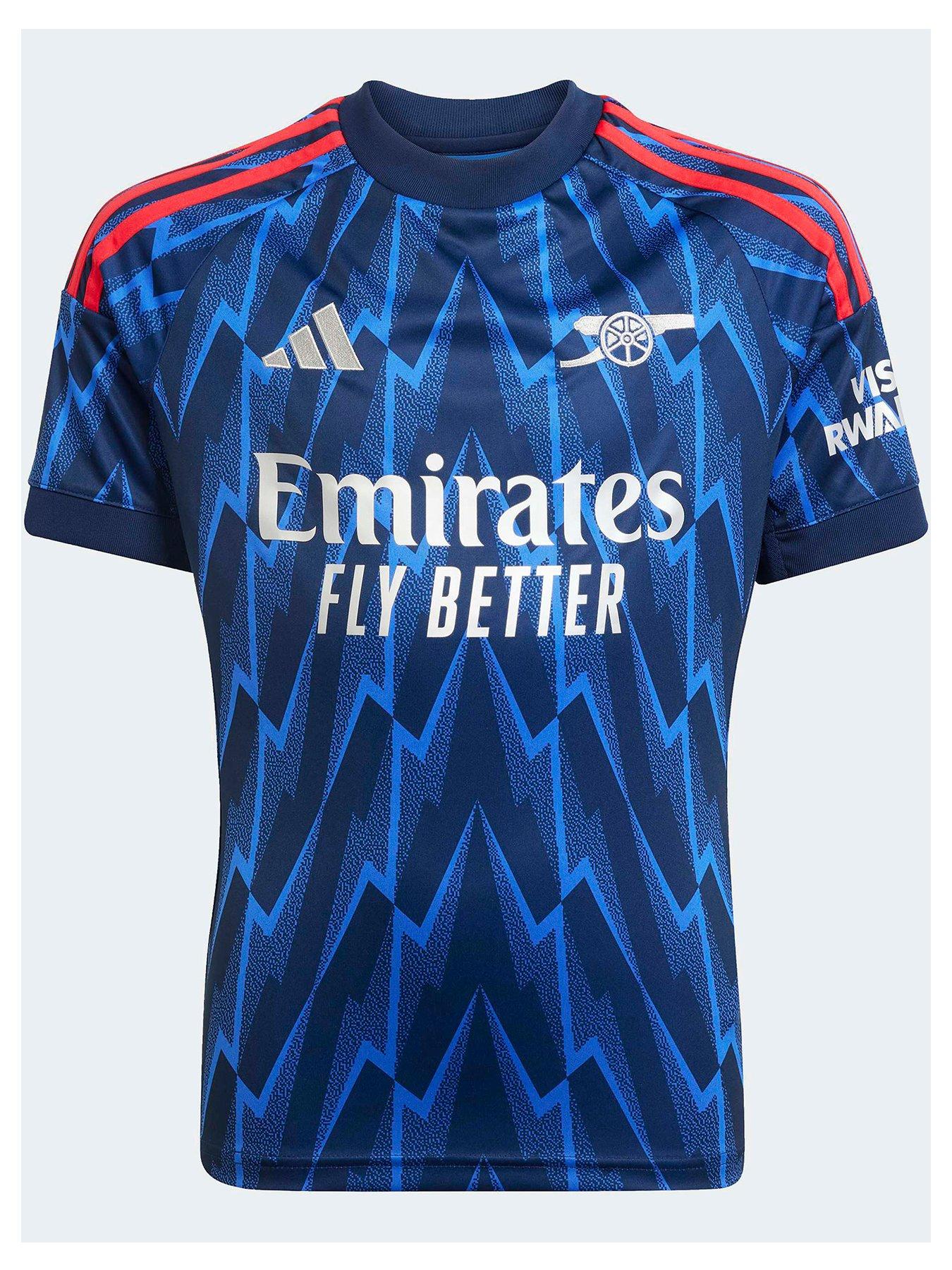 undefined Arsenal Junior 25/26 Away Stadium Replica Shirt - Navy