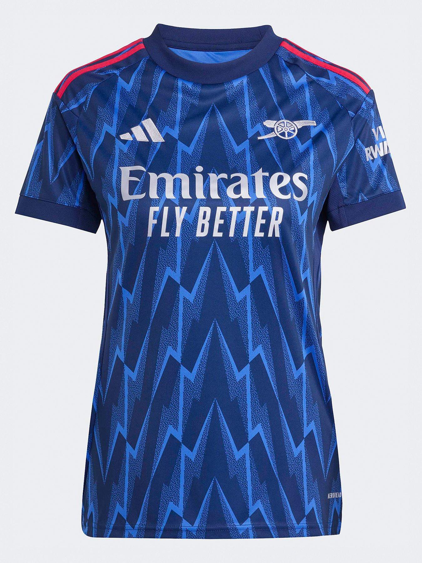 undefined Arsenal Womens 25/26 Away Stadium Replica Shirt - Navy