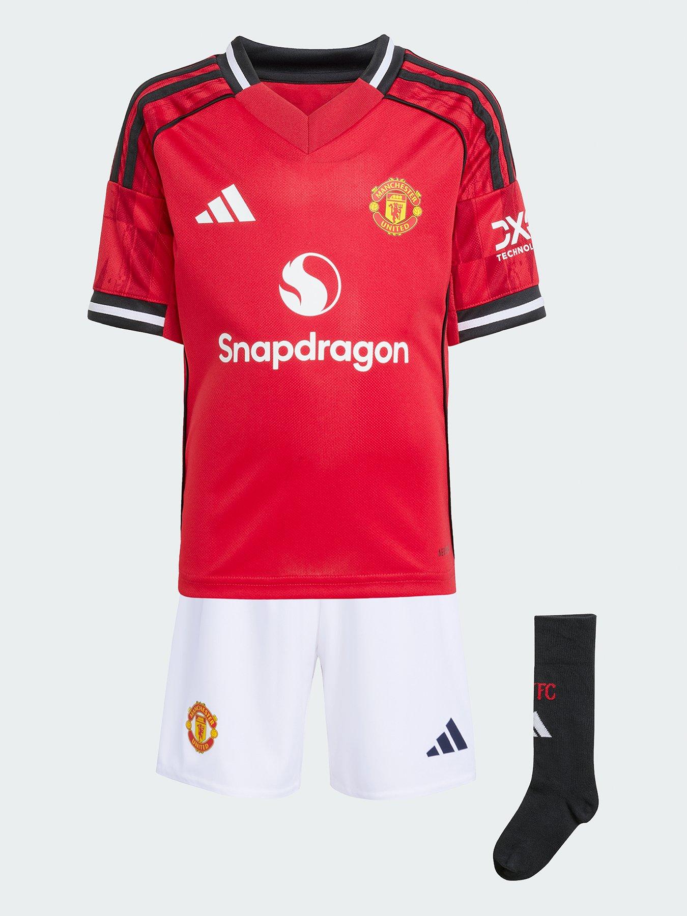 undefined Manchester United Mini Kit 25/26 Home Full Kit - Red
