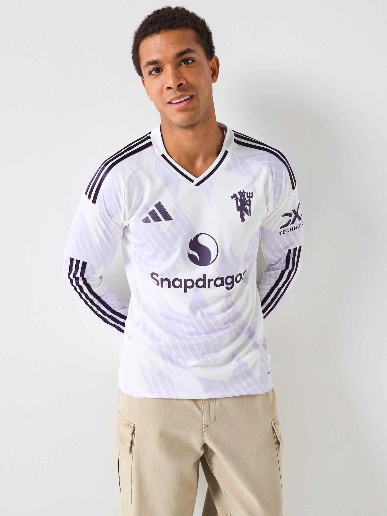 adidas Manchester United Mens 25/26 Away Long Sleeve Stadium