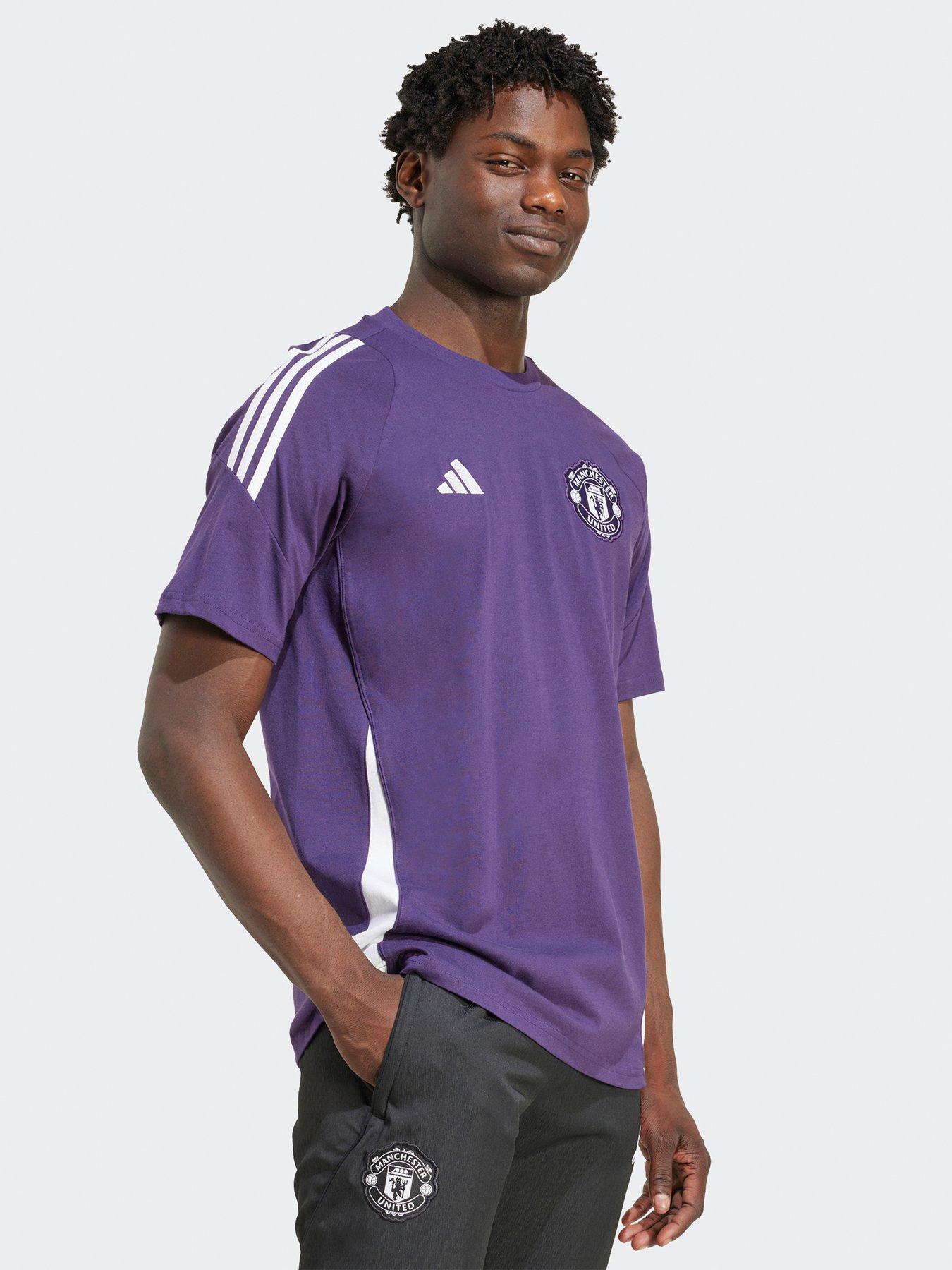 undefined Mens Manchester United Training Tee - Purple