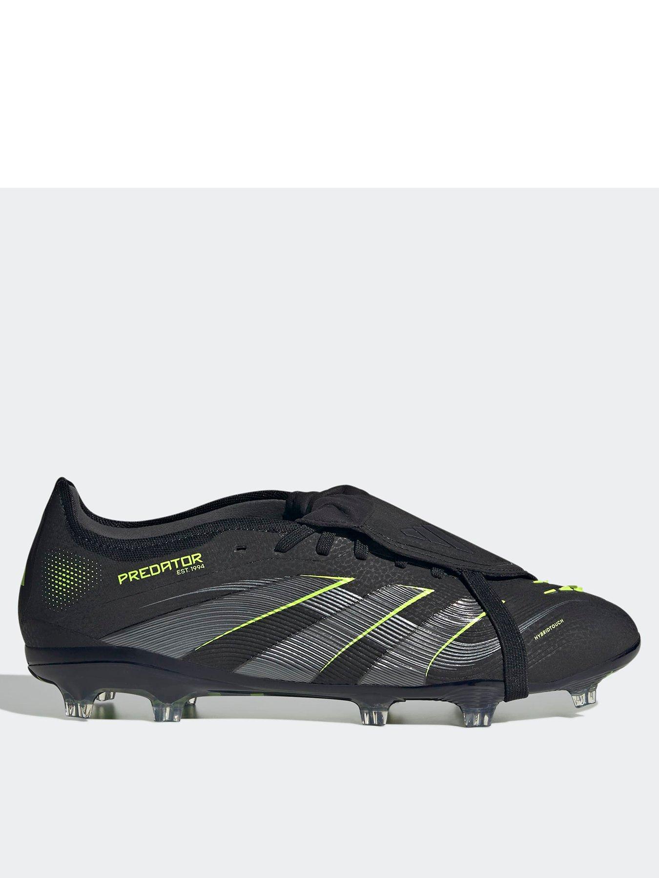 adidas Mens Predator Pro Ft Firm Ground Ground Football Boot - Black