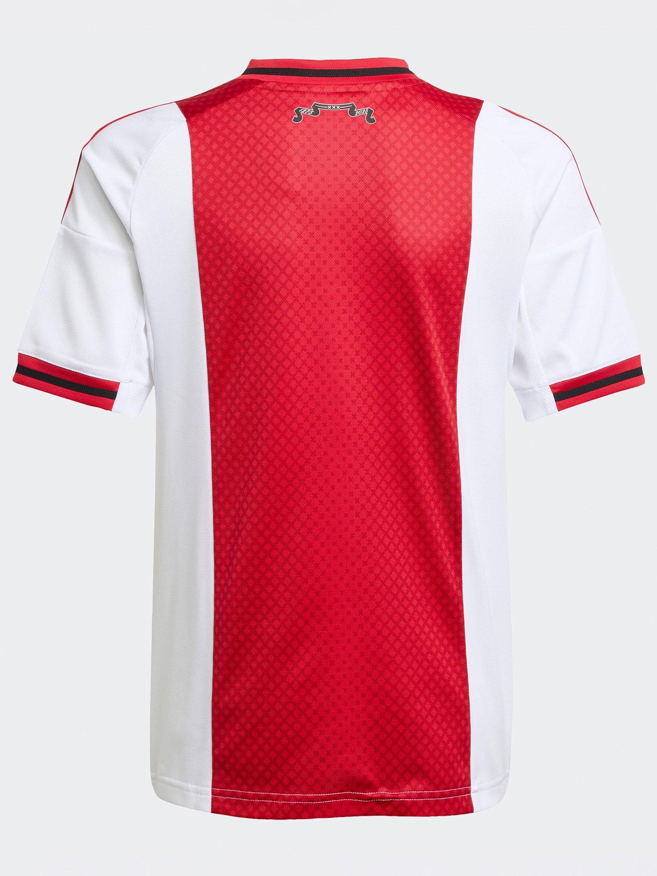 Image 2 of 5 of adidas Ajax Junior 25/26 Home Stadium Replica Shirt - White