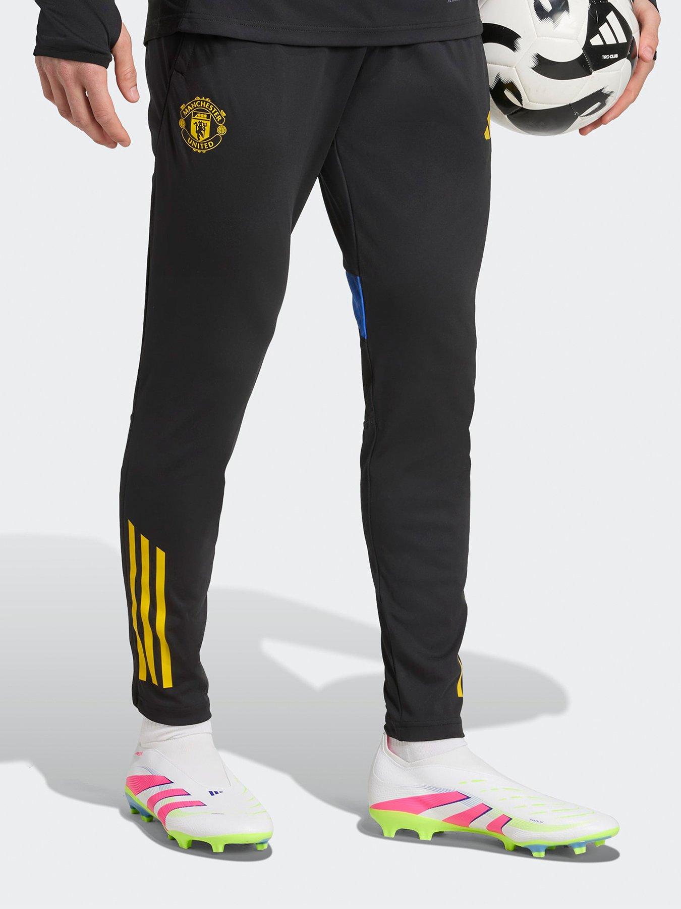 adidas Mens Manchester United Tiro 25 Competition Training Pant - Black