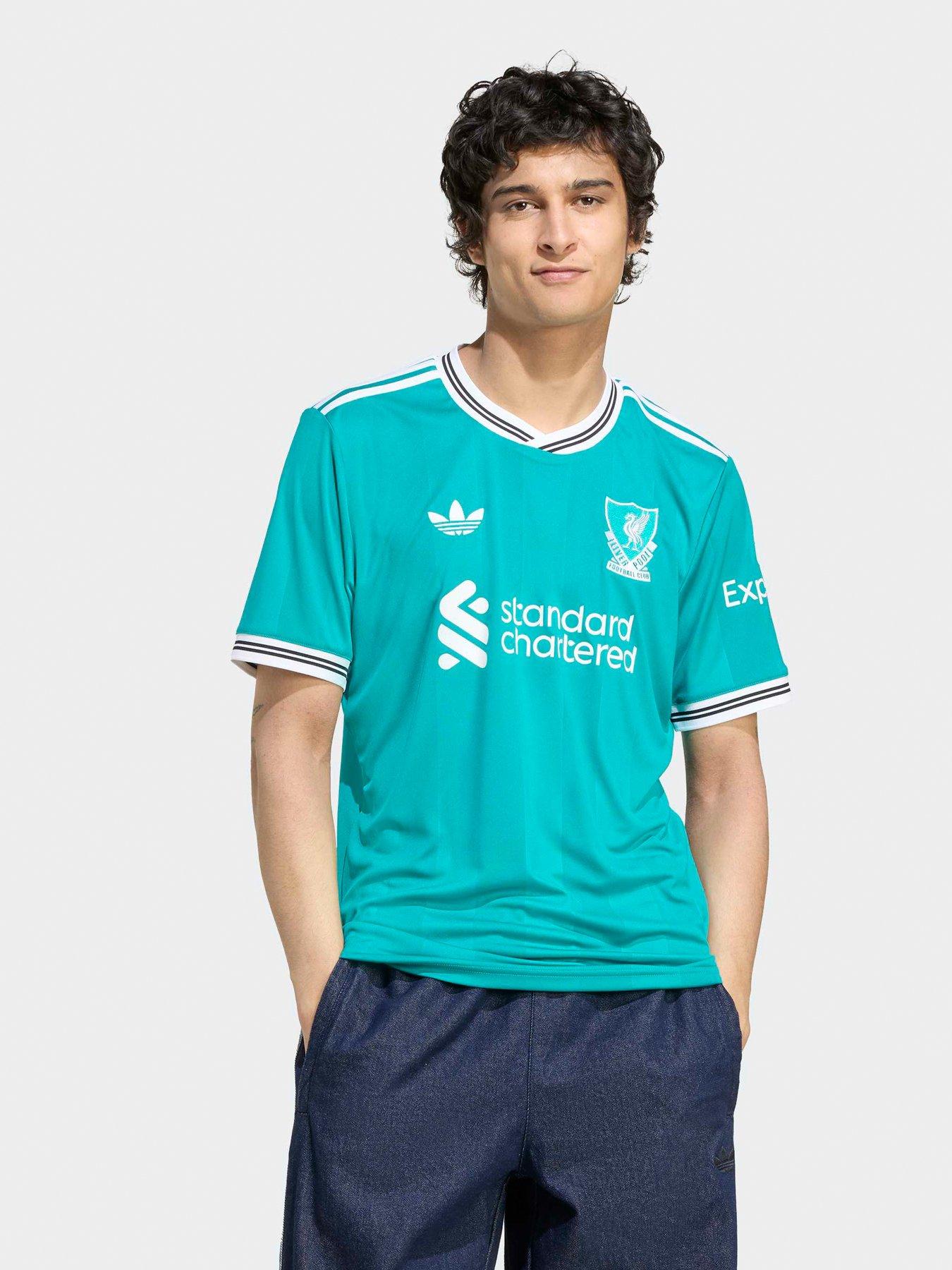 Adidas Liverpool Mens 25/26 3Rd Stadium Replica Shirt - Green