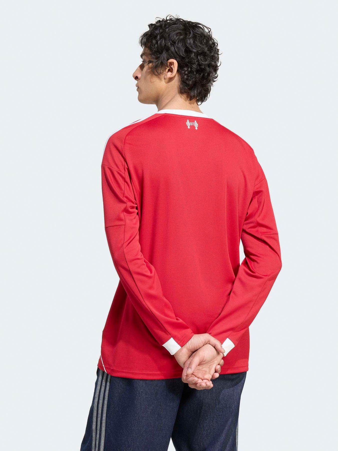adidas Liverpool Men's 25/26 Home Long Sleeve Stadium