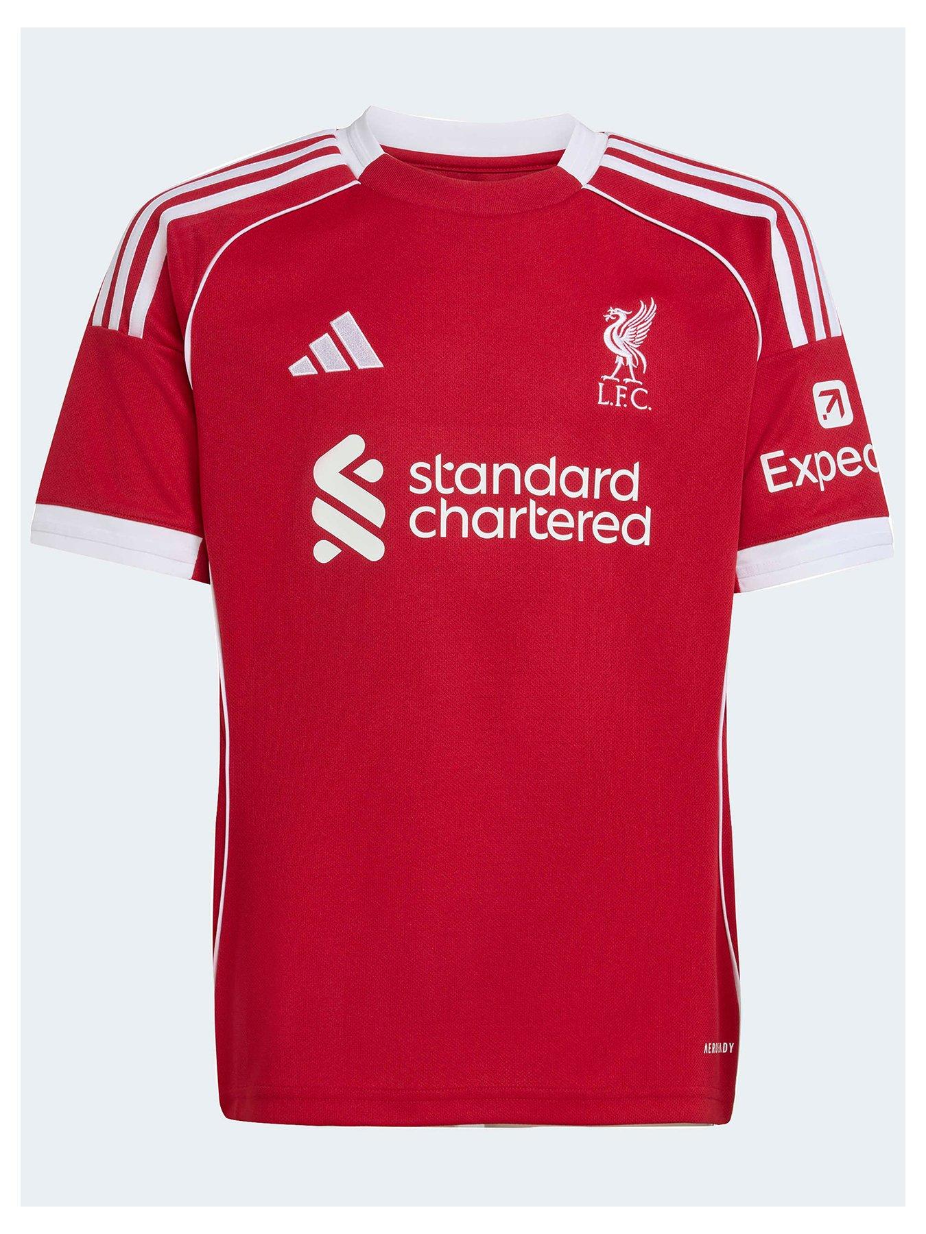 undefined Liverpool Junior 25/26 Home Stadium Replica Shirt - Red